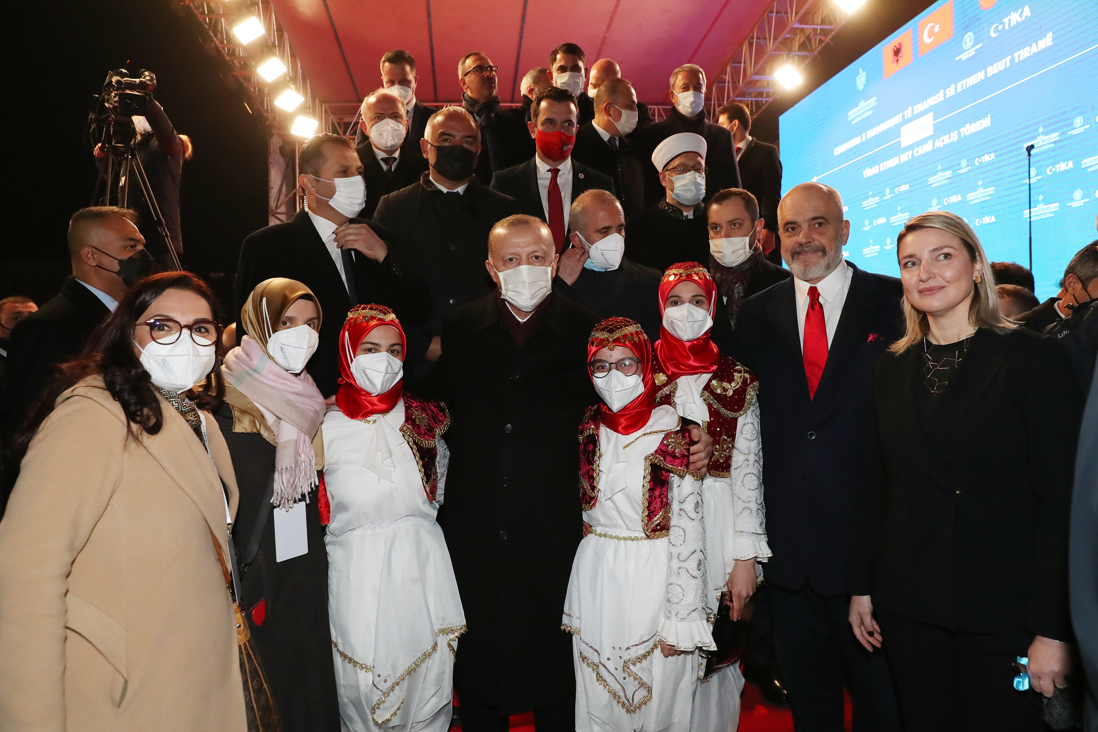 Erdogan i Rama na svečanom otvorenju Ethem-begove džamije: Dragulj Tirane i simbol naše historije