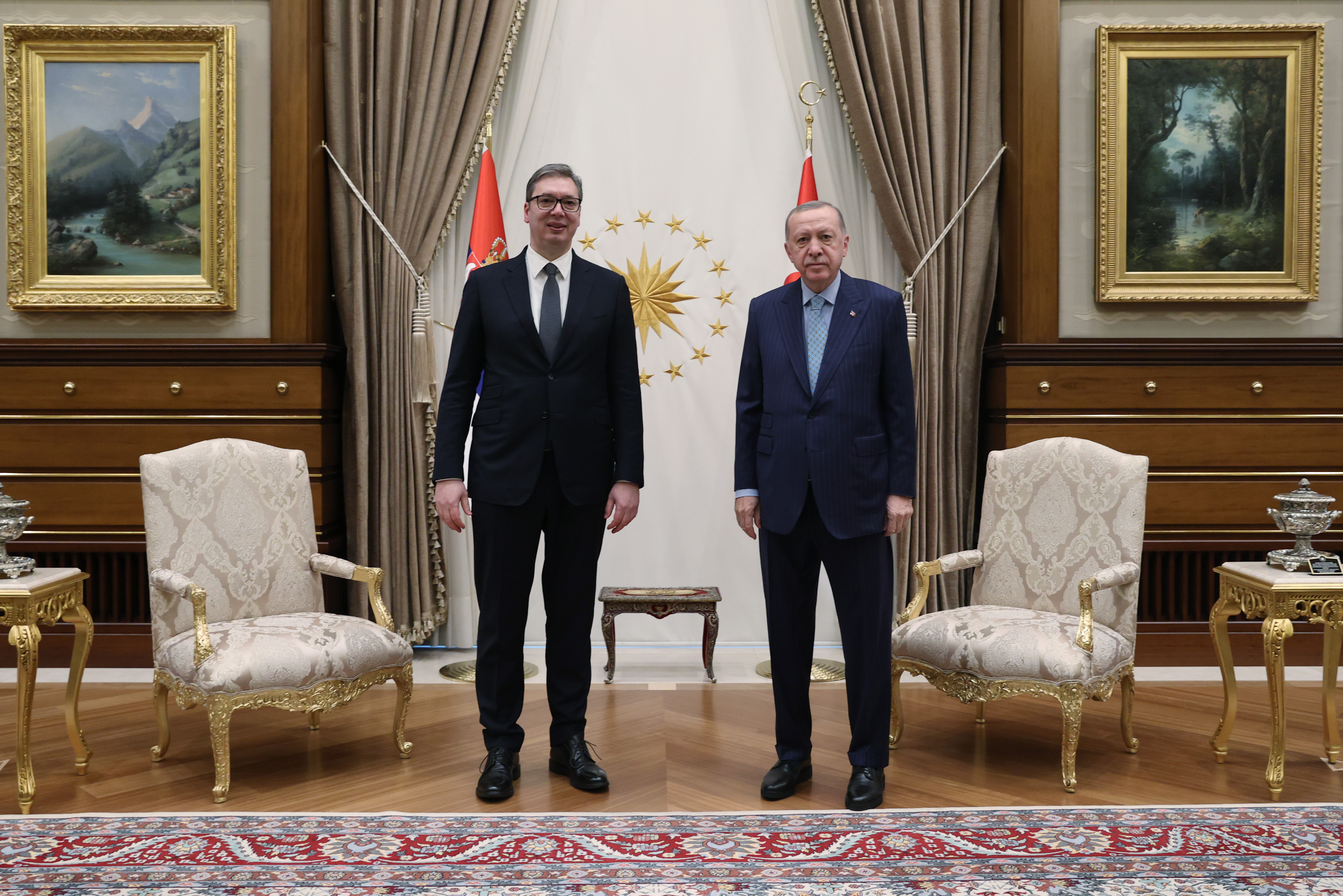 Aleksandar Vučić i Recep Tayyip Erdogan