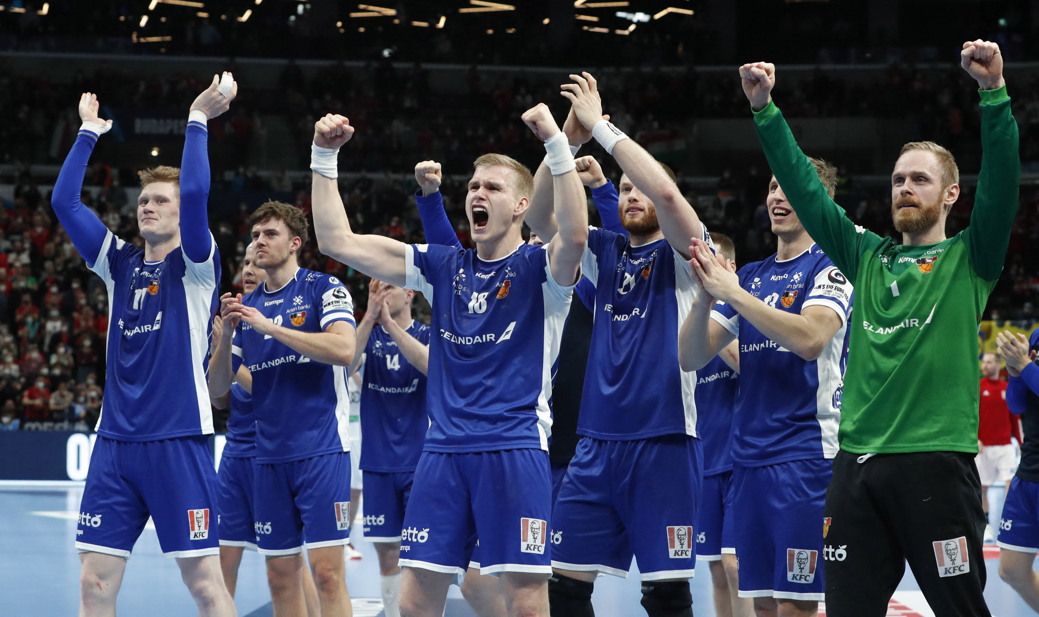 EHF 2022 Men's European Handball Championship - Group B - Iceland v Hungary