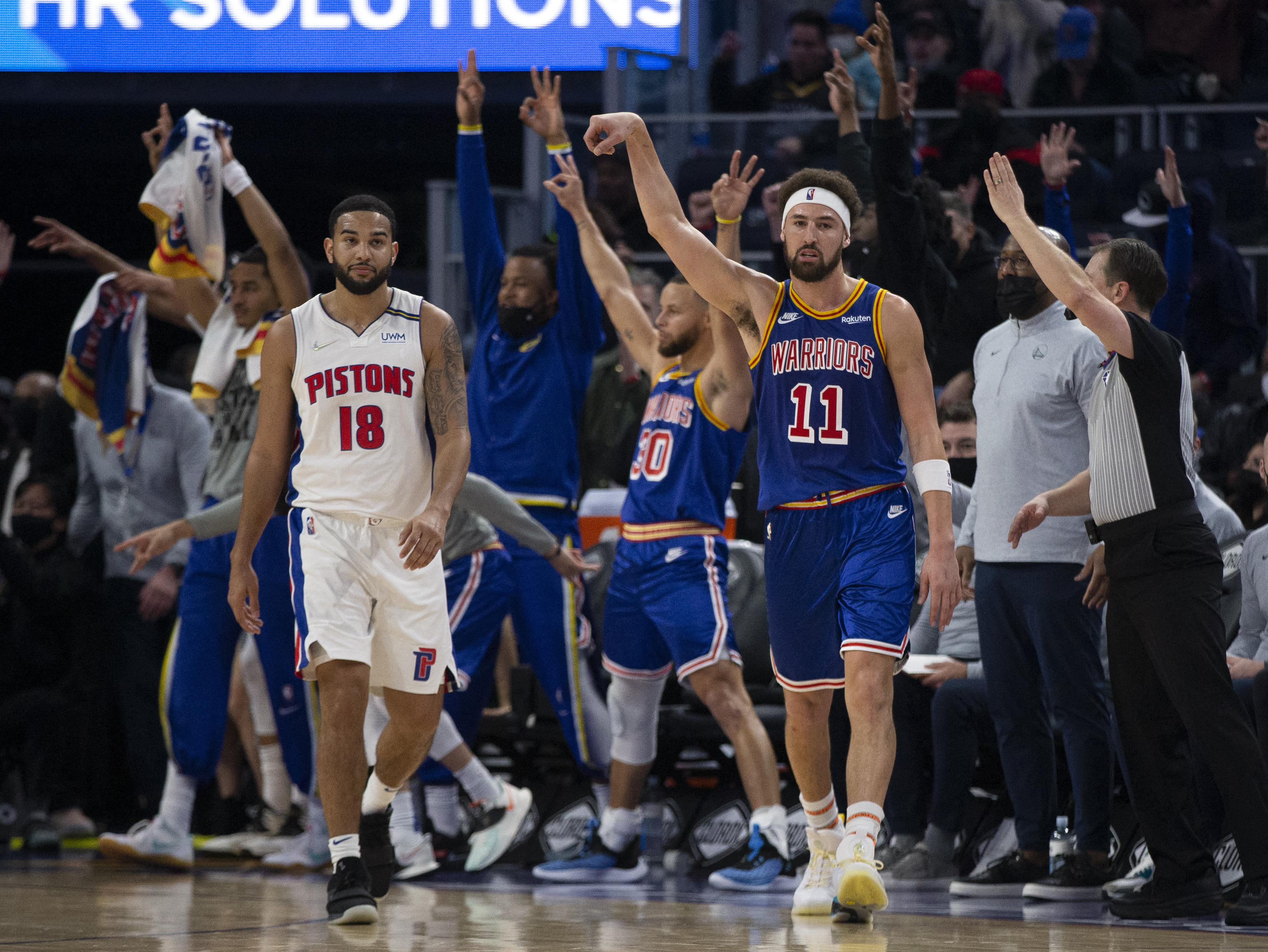 NBA: Detroit Pistons at Golden State Warriors