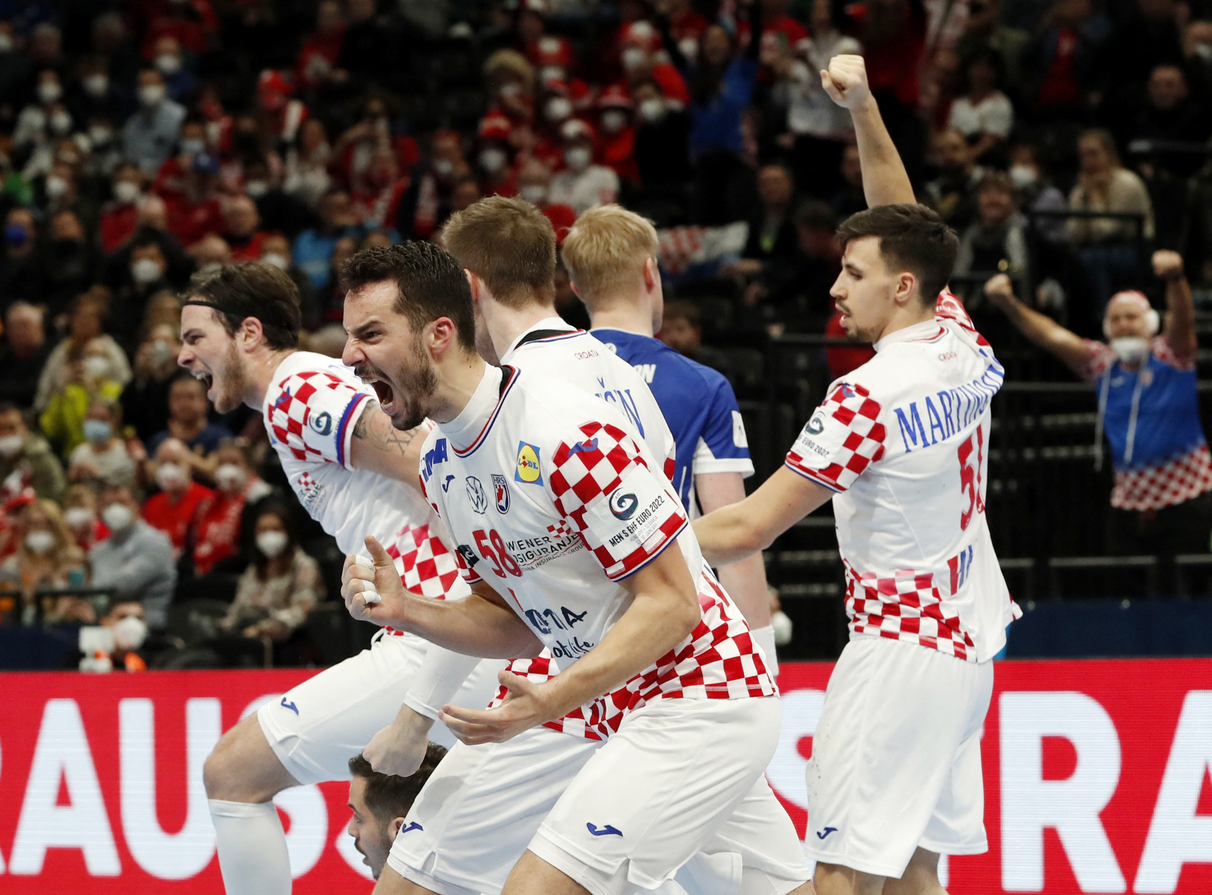 EHF 2022 Men's European Handball Championship - Main Round - Iceland v Croatia
