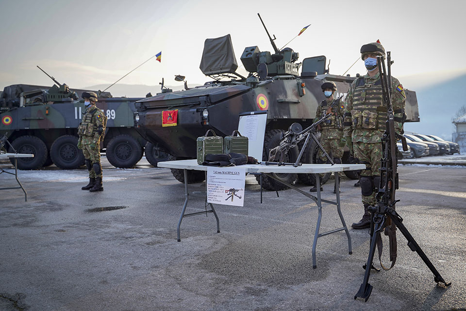 Romanian motorised platoon / Rumunski motorizovani vod