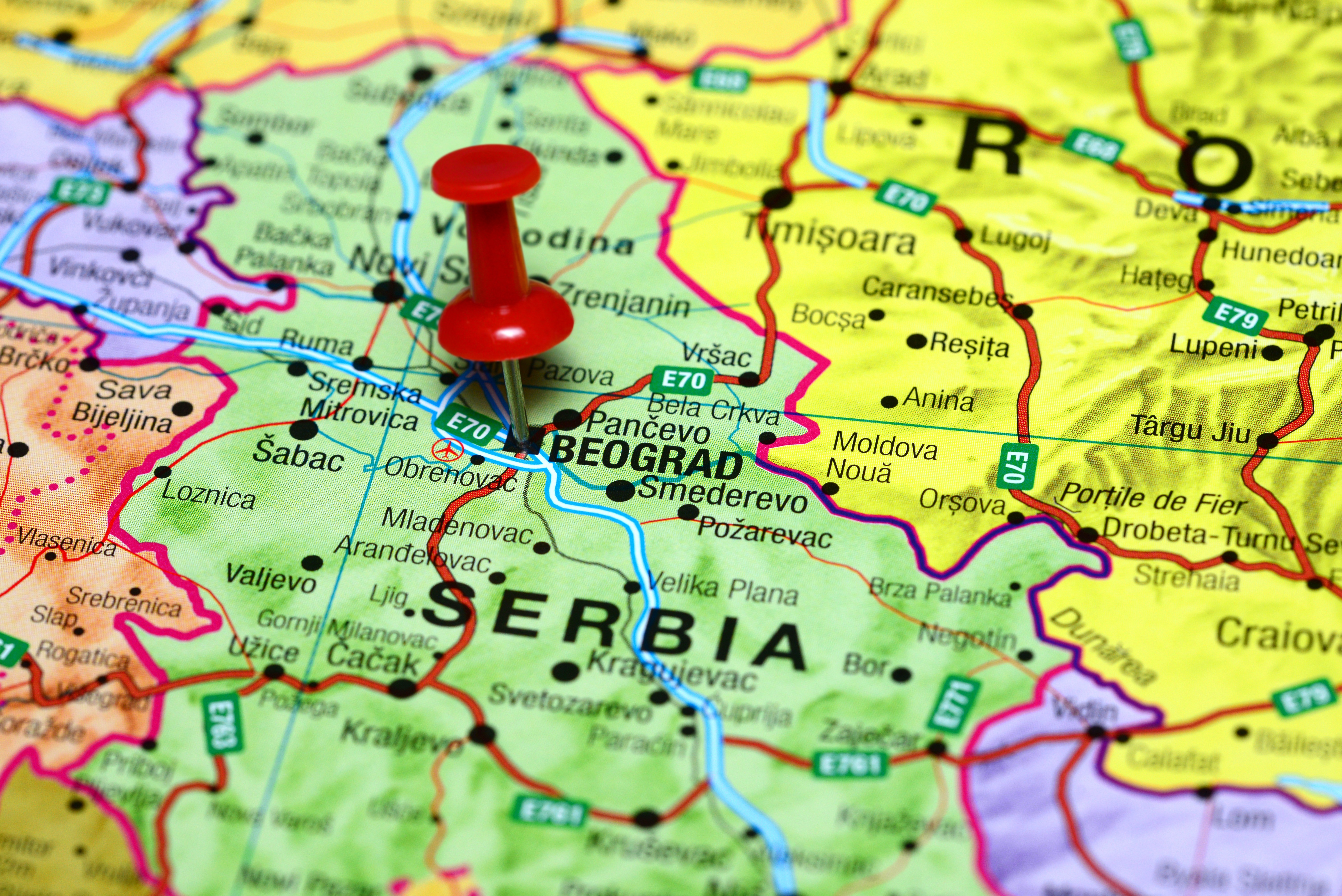 KARTA MAPA SRBIJE