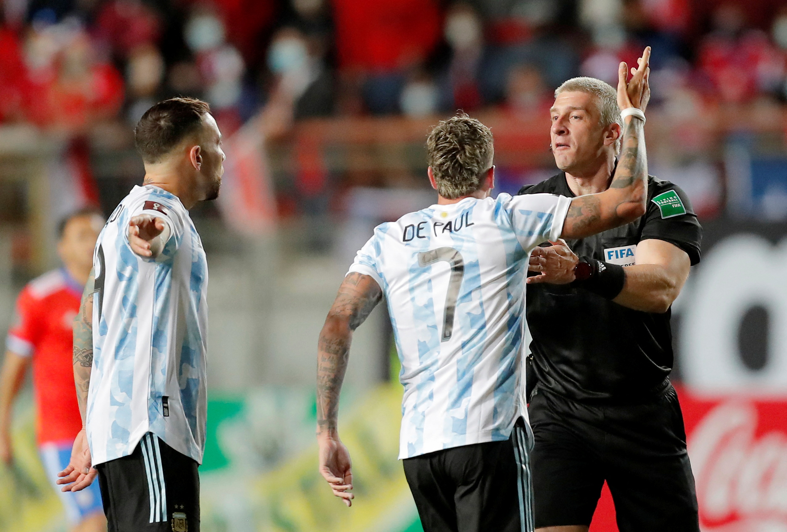 World Cup - South American Qualifiers - Chile v Argentina