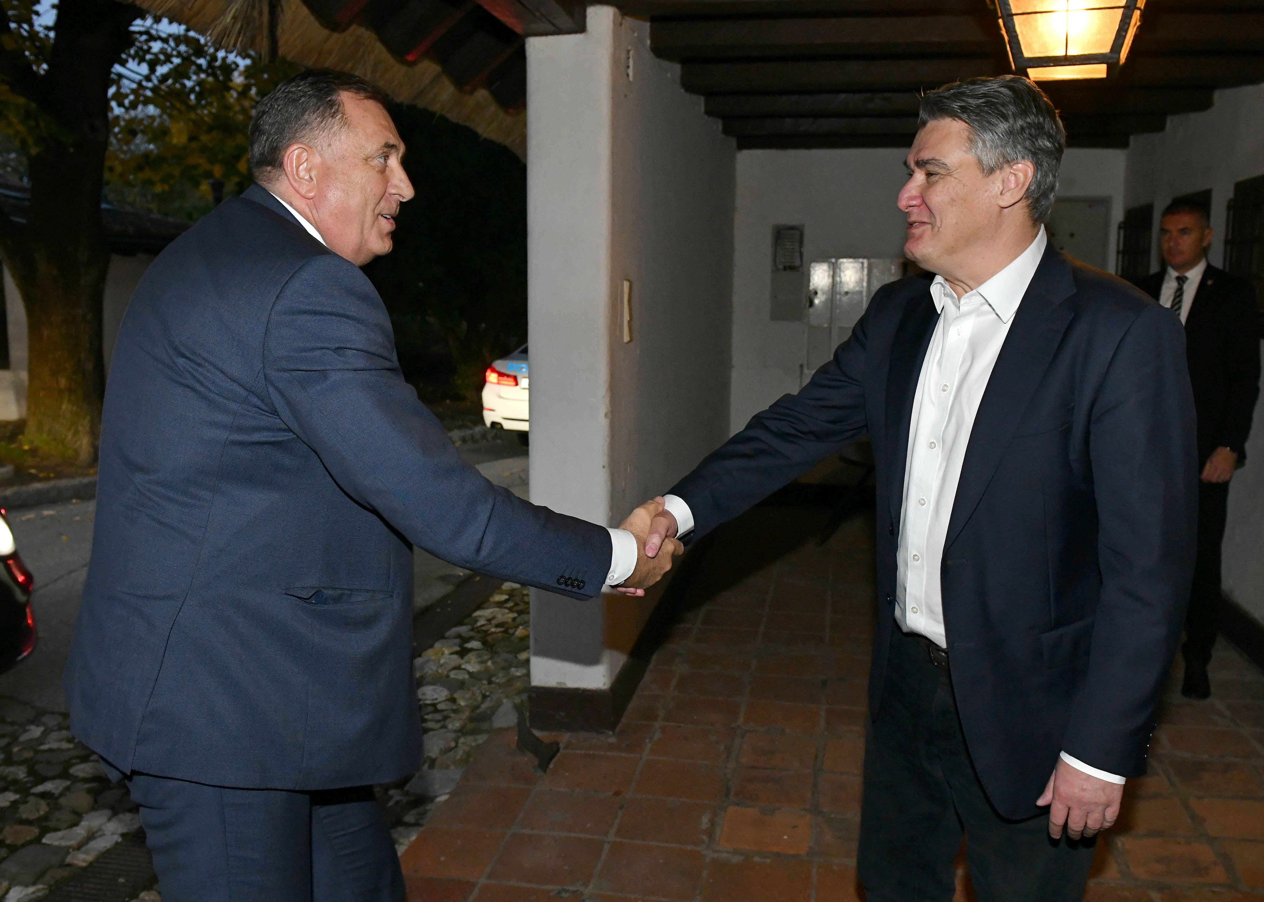 Milorad Dodik i Zoran Milanović