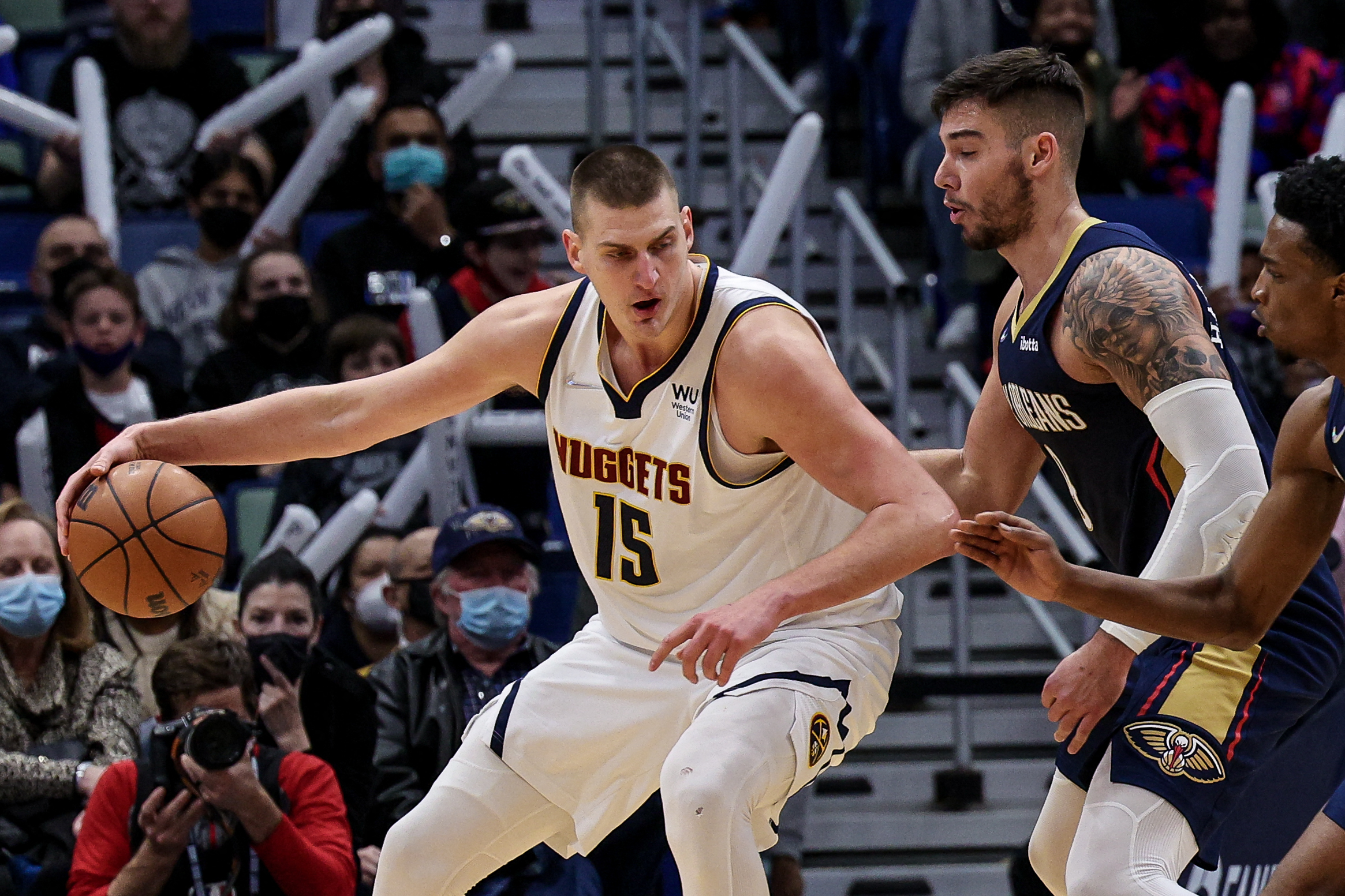 NBA: Denver Nuggets at New Orleans Pelicans