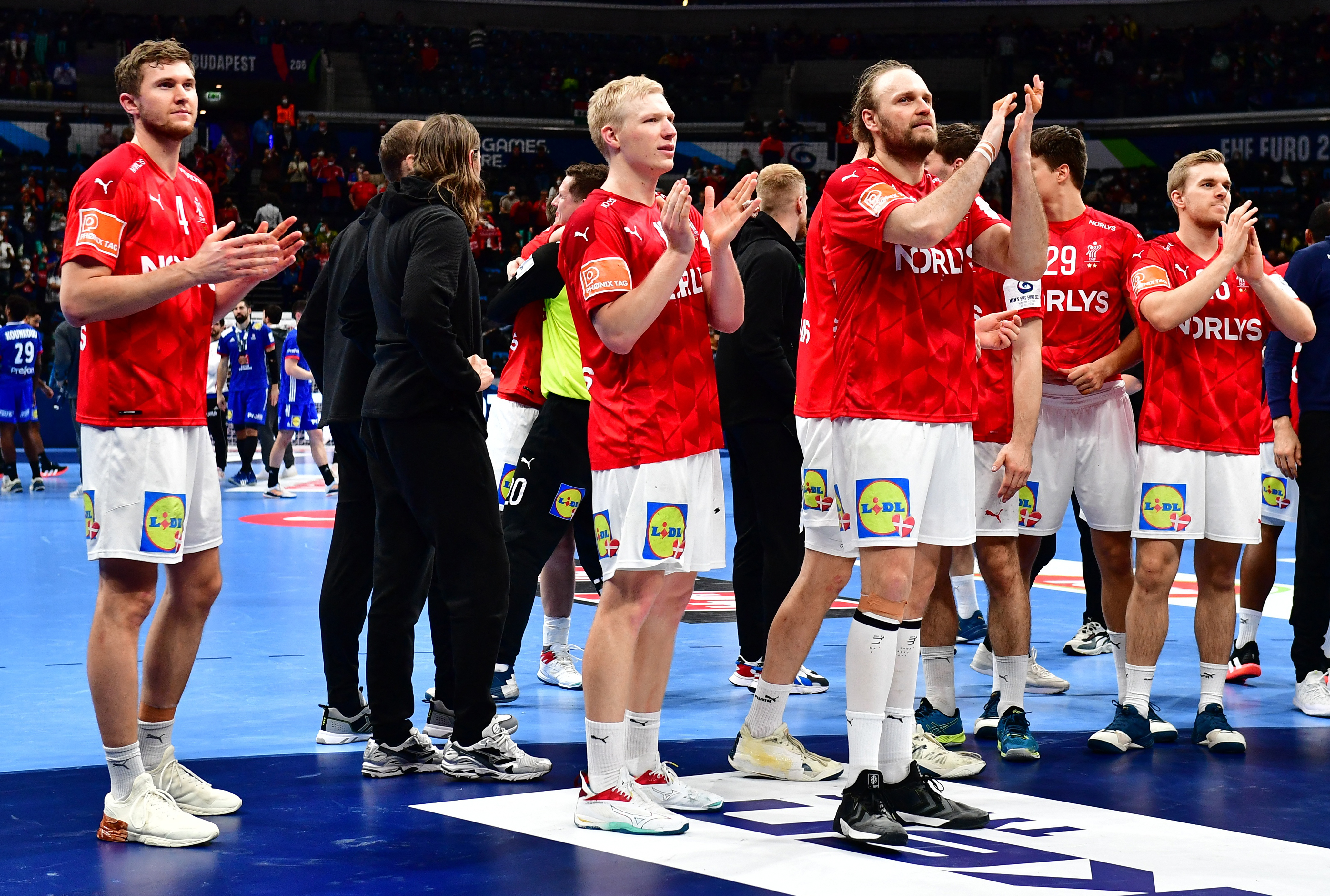EHF 2022 Men's European Handball Championship - Placement Match 3/4 - France v Denmark