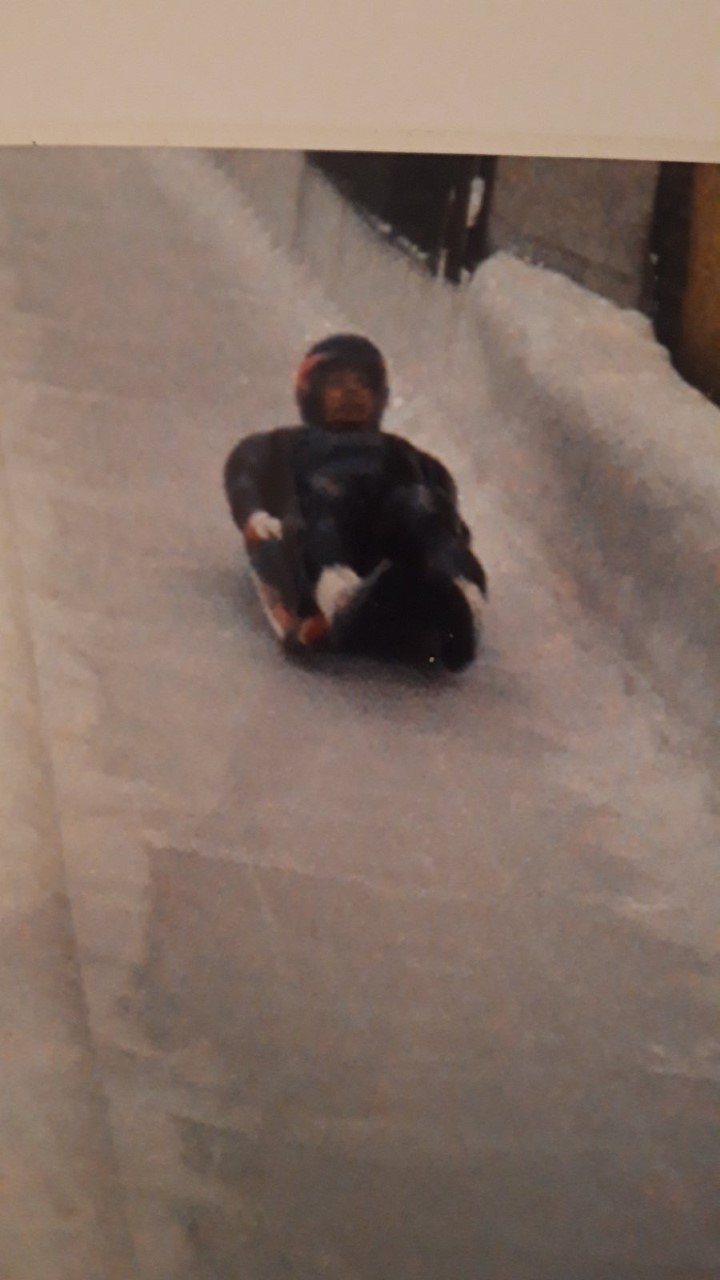 Trening pred Svjetski kup u sankanju - Trebević 1984. godina