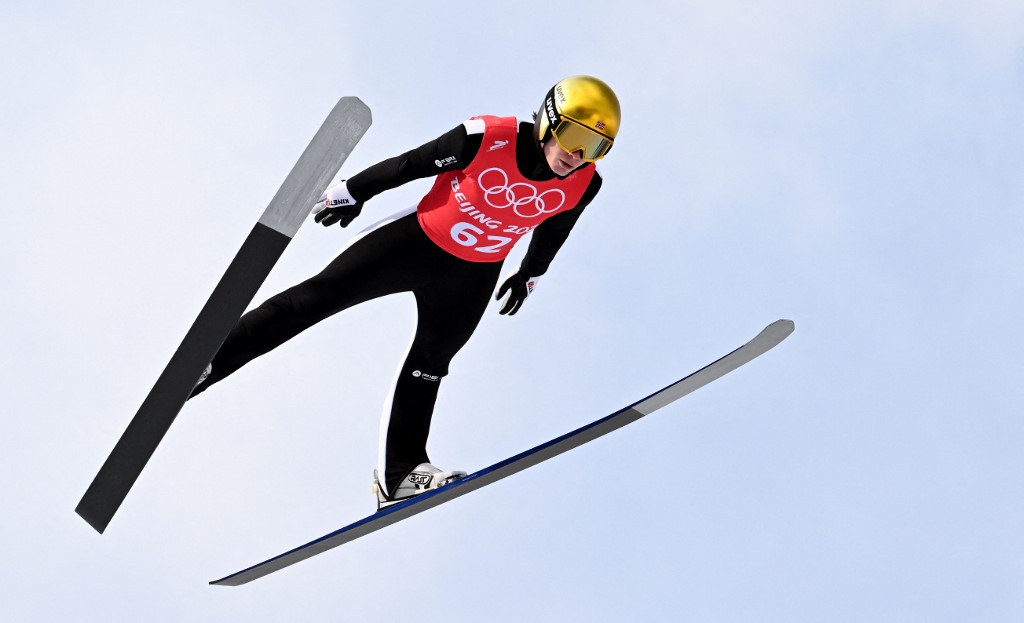 lindvik SKI JUMPING-OLY-2022-BEIJING-TRAINING