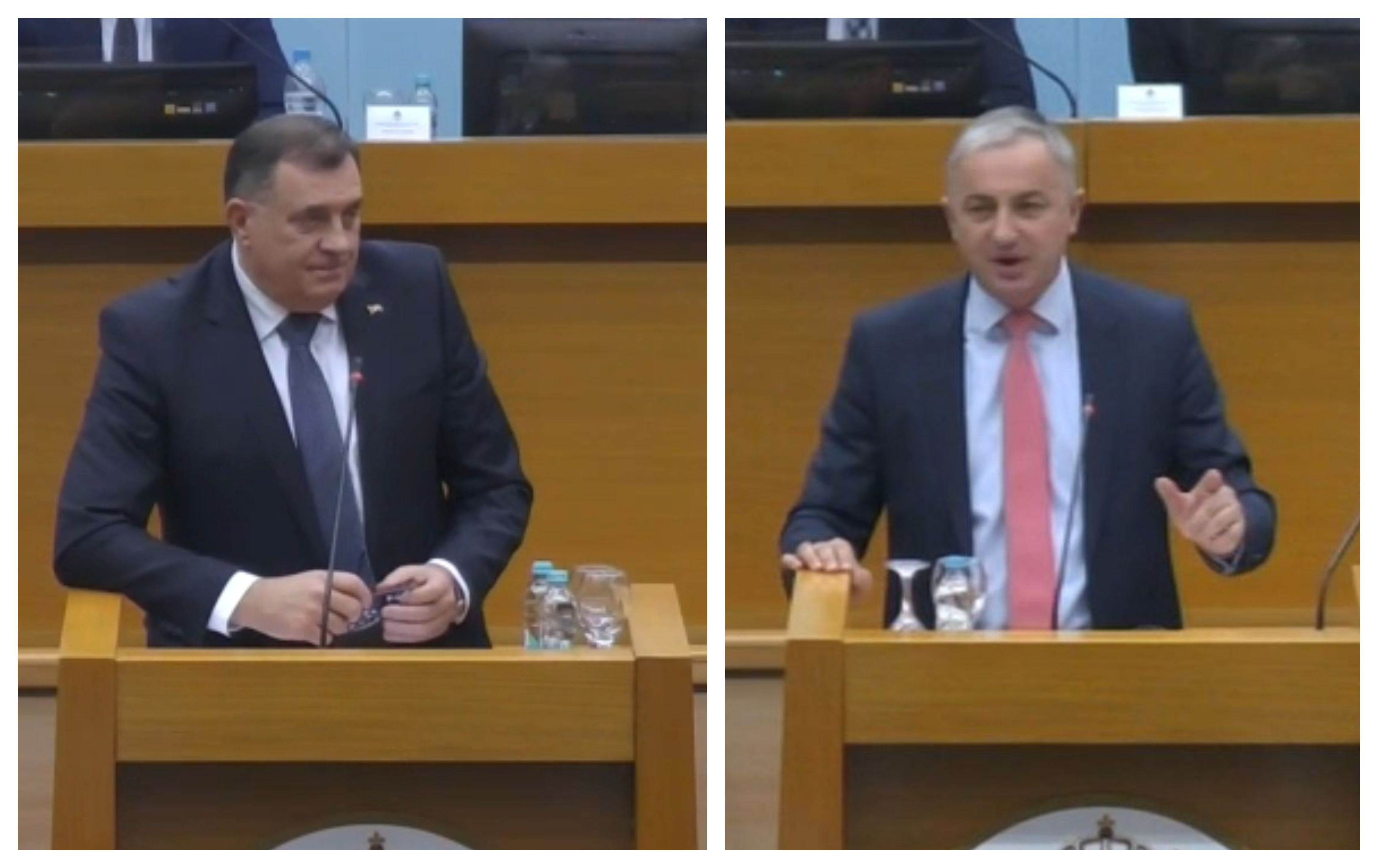 Milorad Dodik i Branislav Borenović