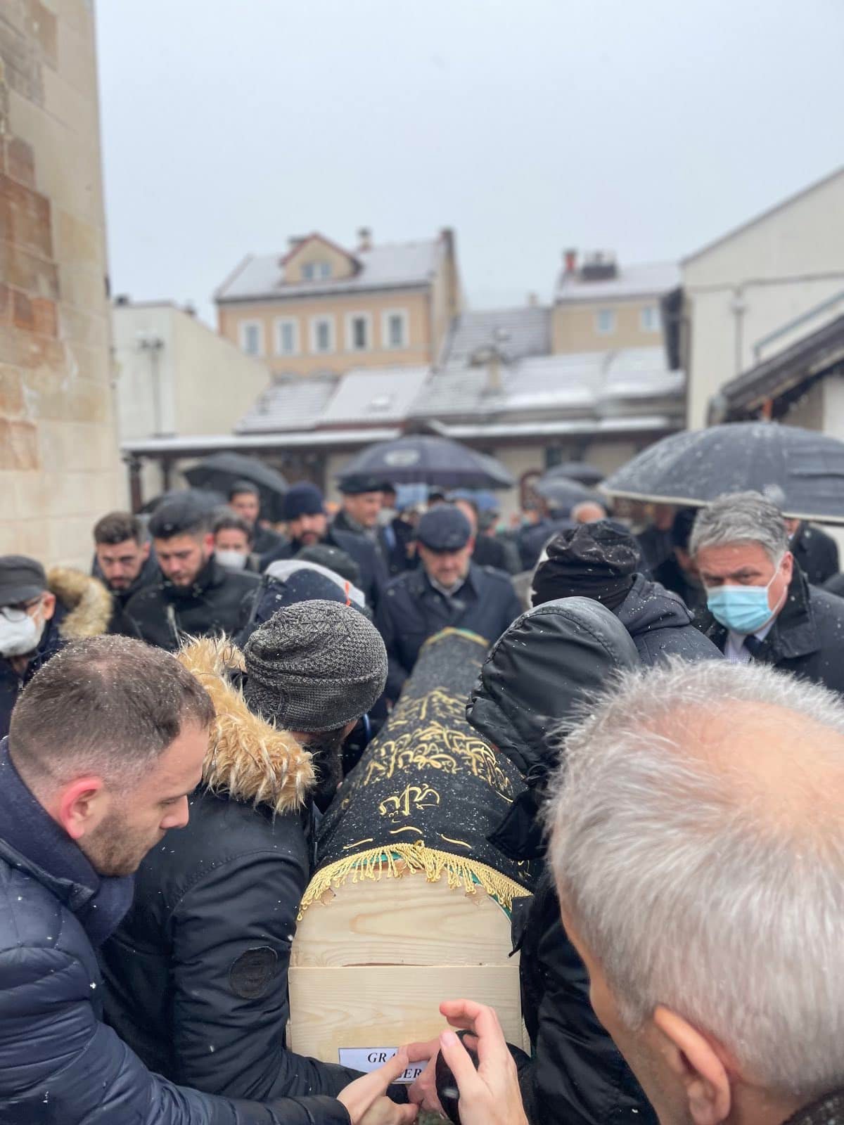 Dženaza majci Sebije Izetbegović