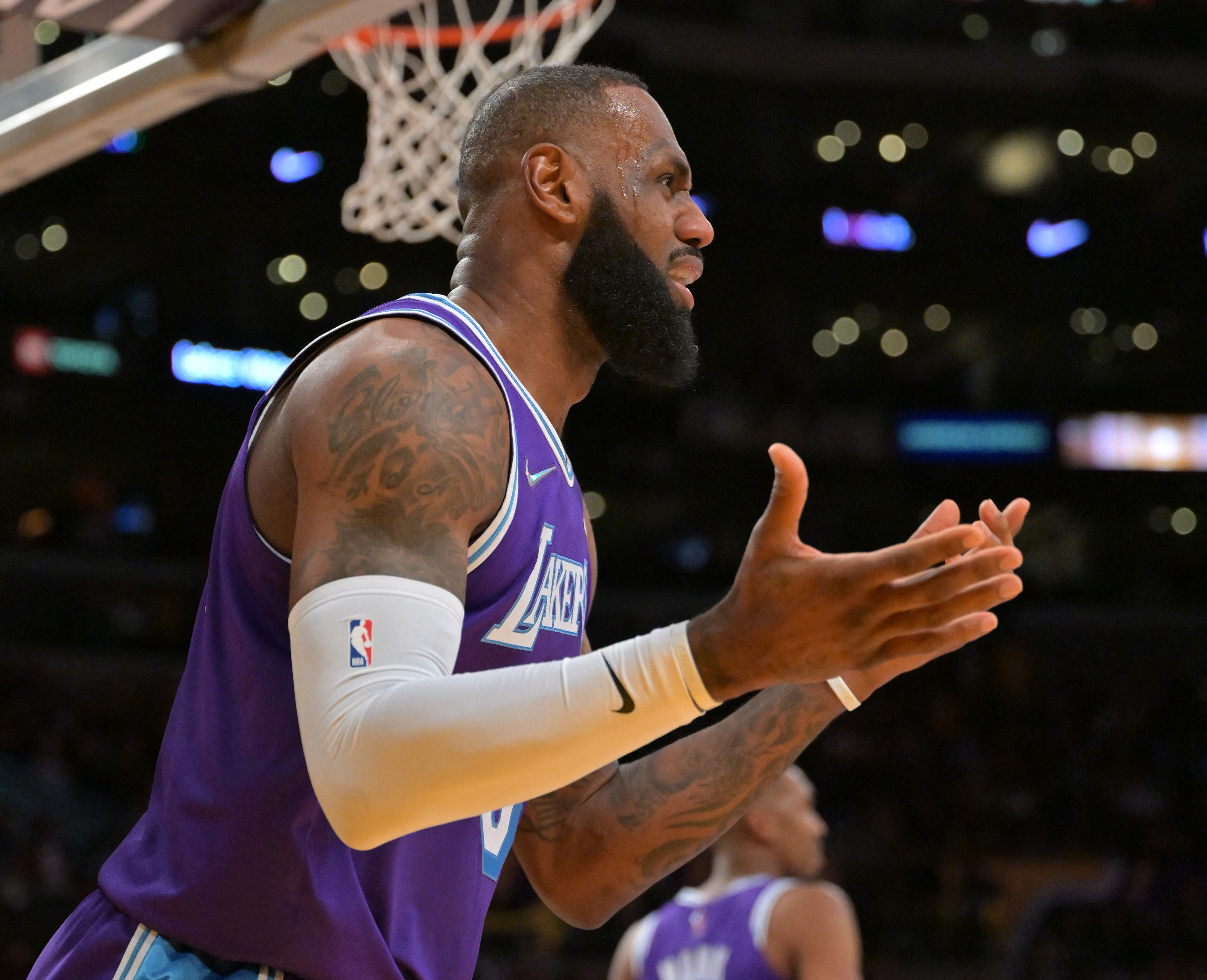 NBA: New York Knicks at Los Angeles Lakers