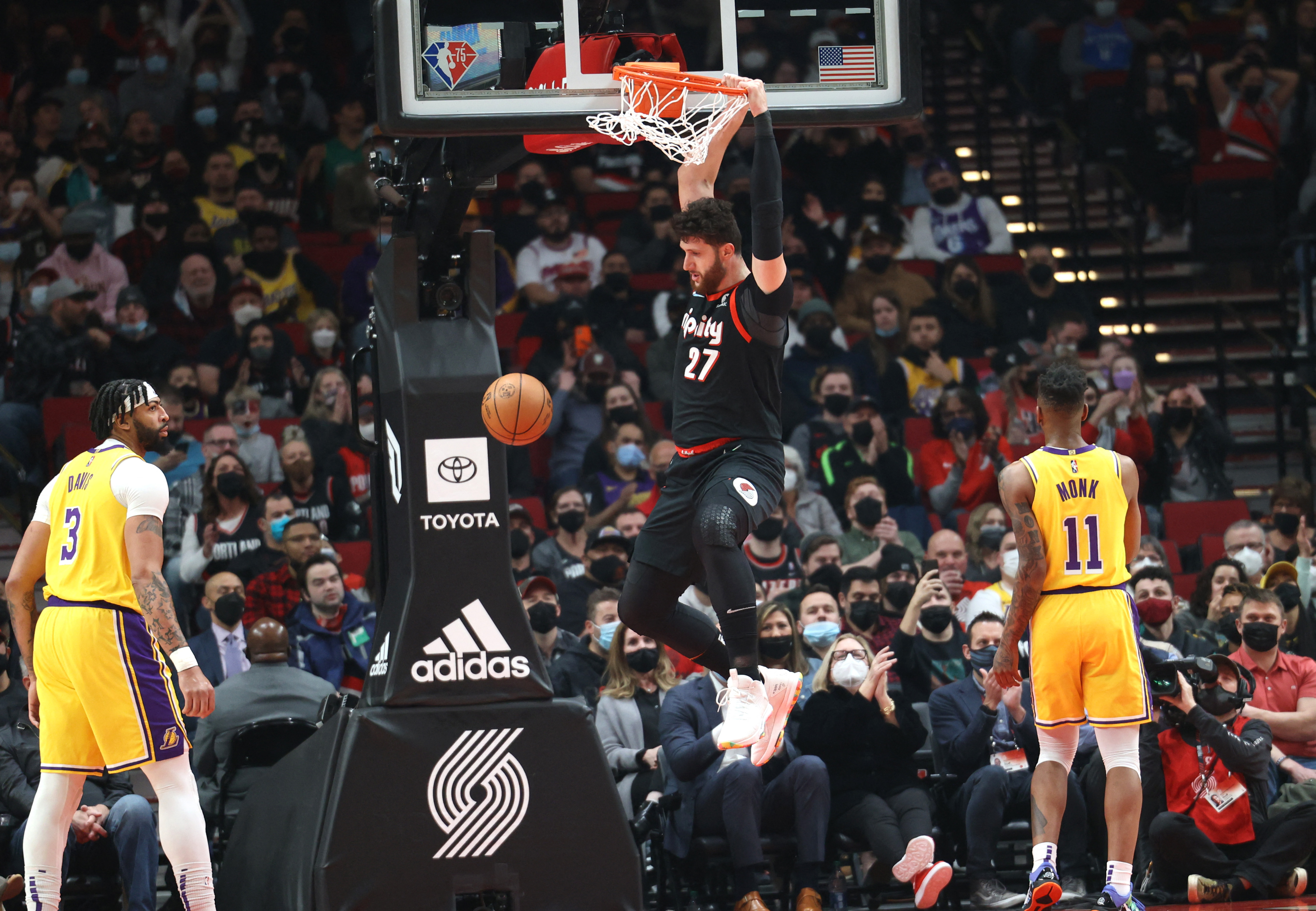 NBA: Los Angeles Lakers at Portland Trail Blazers