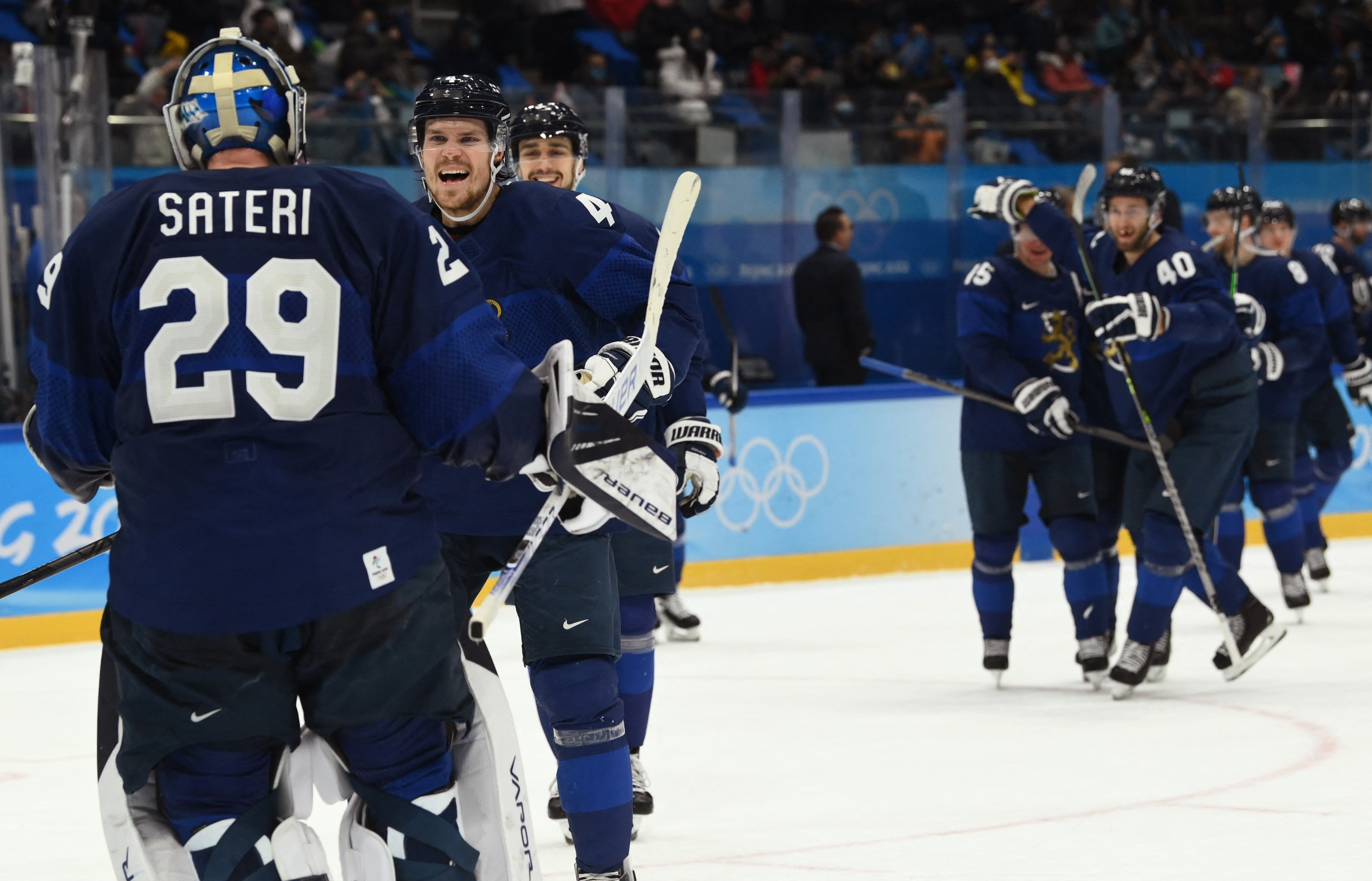 Ice Hockey - Men's Play-offs Semifinals - Finland v Slovakia