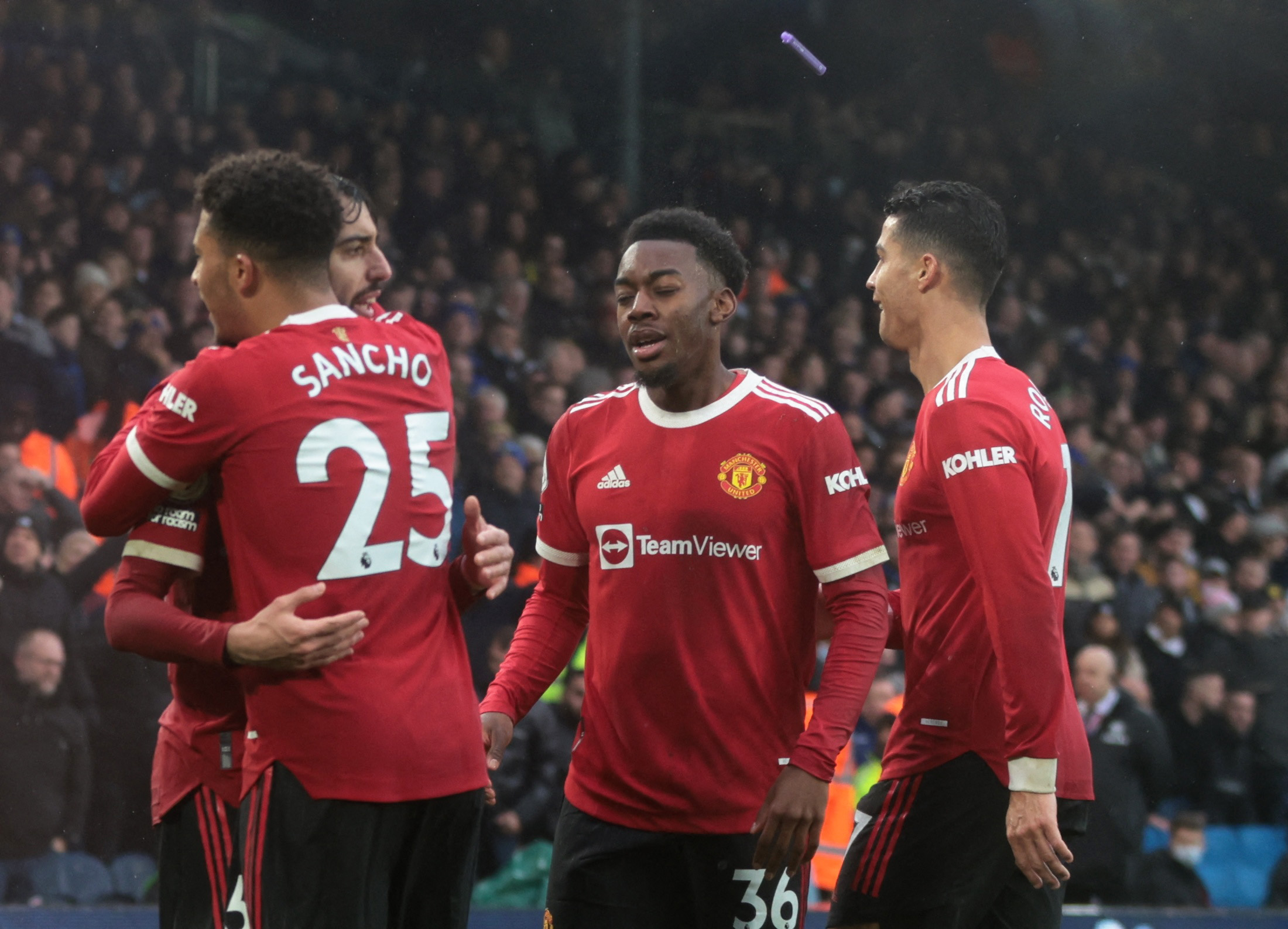 Premier League - Leeds United v Manchester United