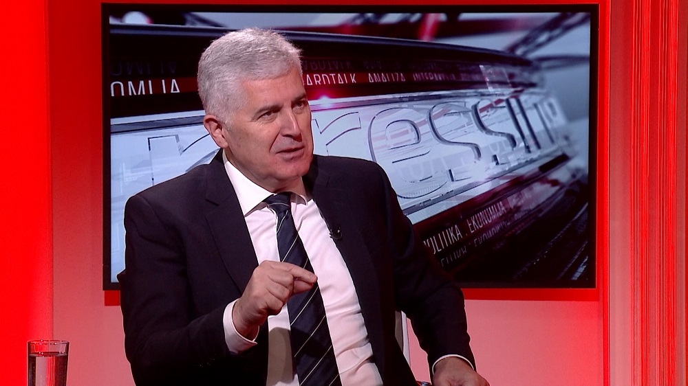 Dragan Čović u Pressingu, N1 BiH