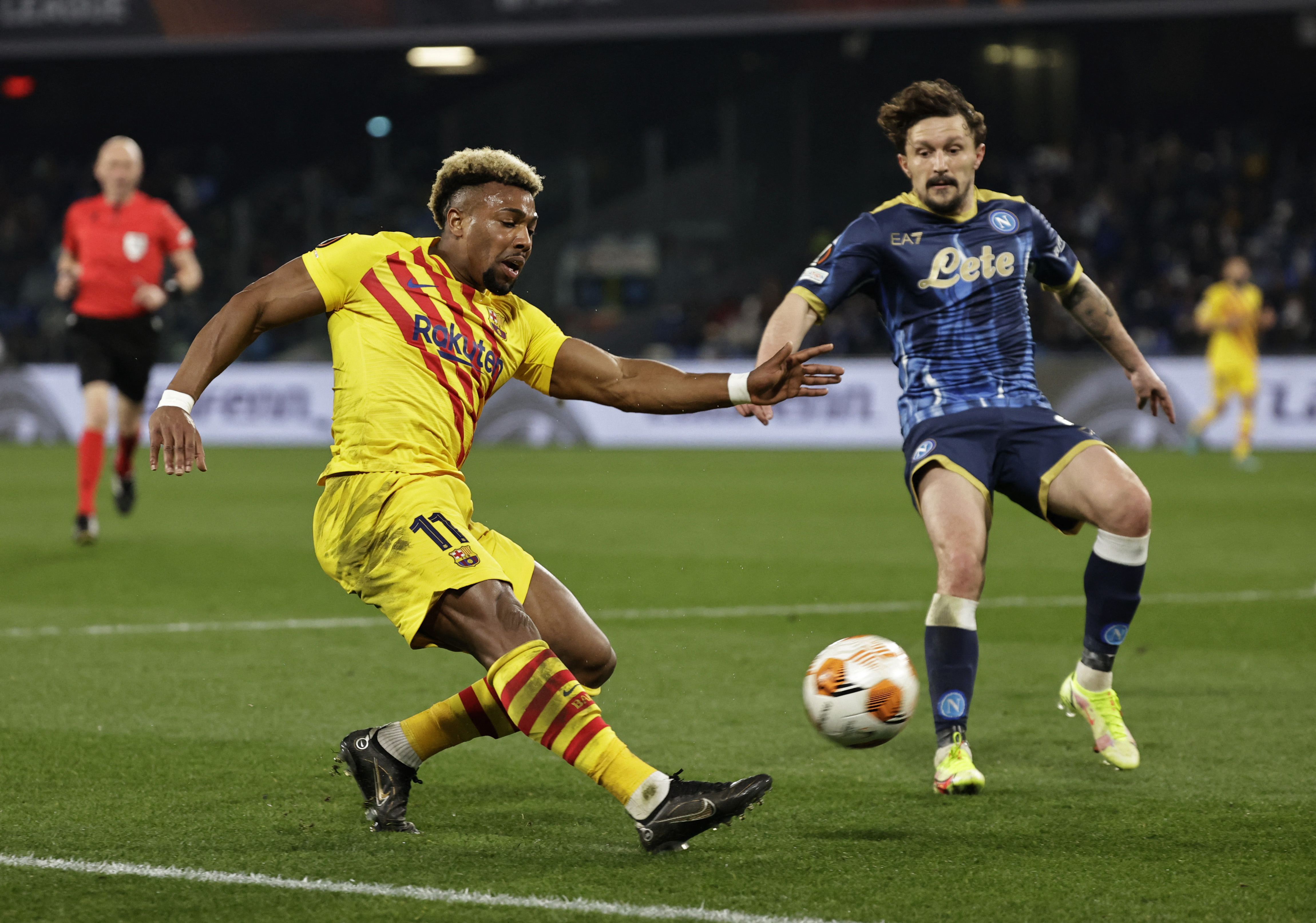 Europa League - Play Off Second Leg - Napoli v FC Barcelona