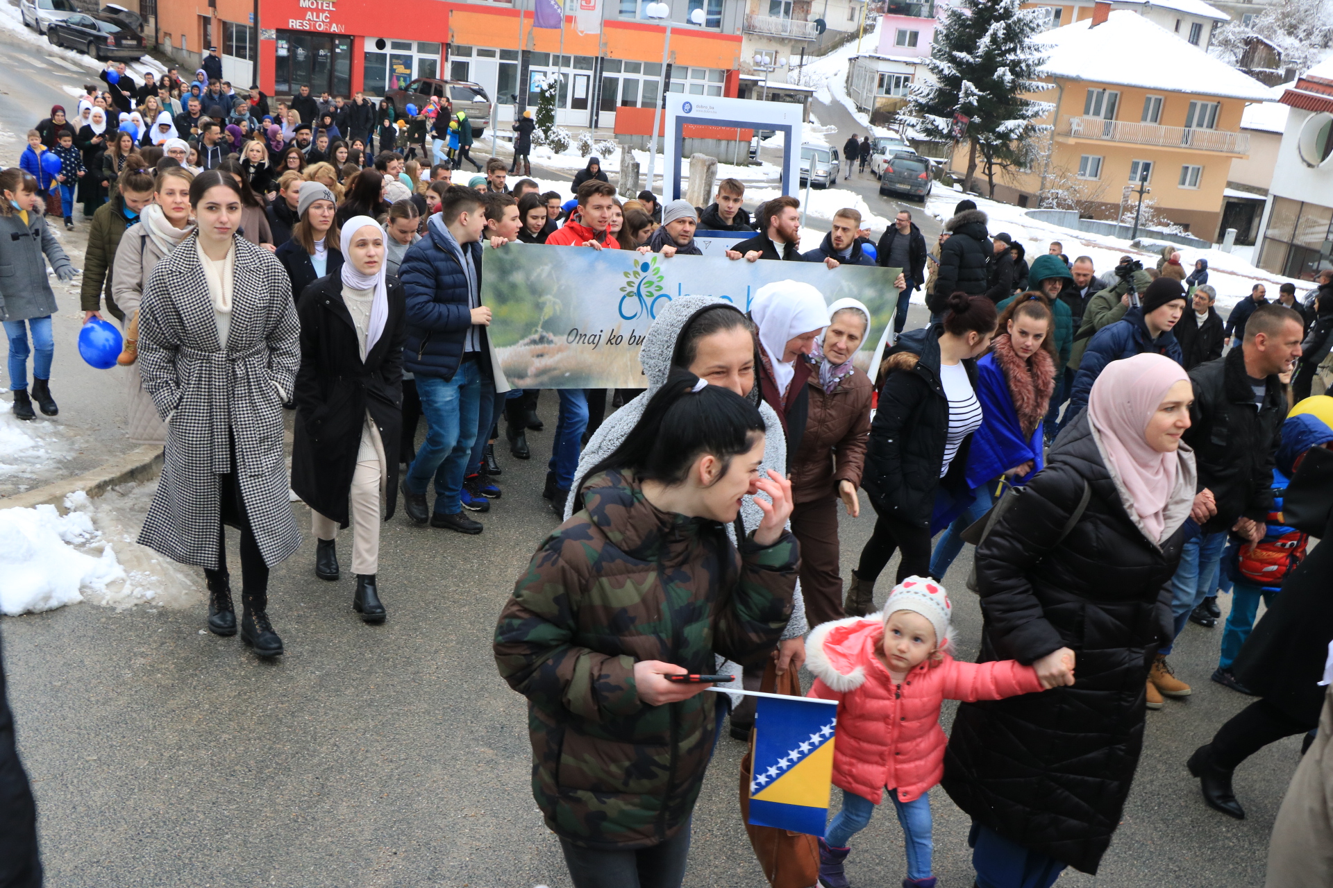 Obilježen Dan nezavisnosti BiH u Srebrenici (Anadolija)