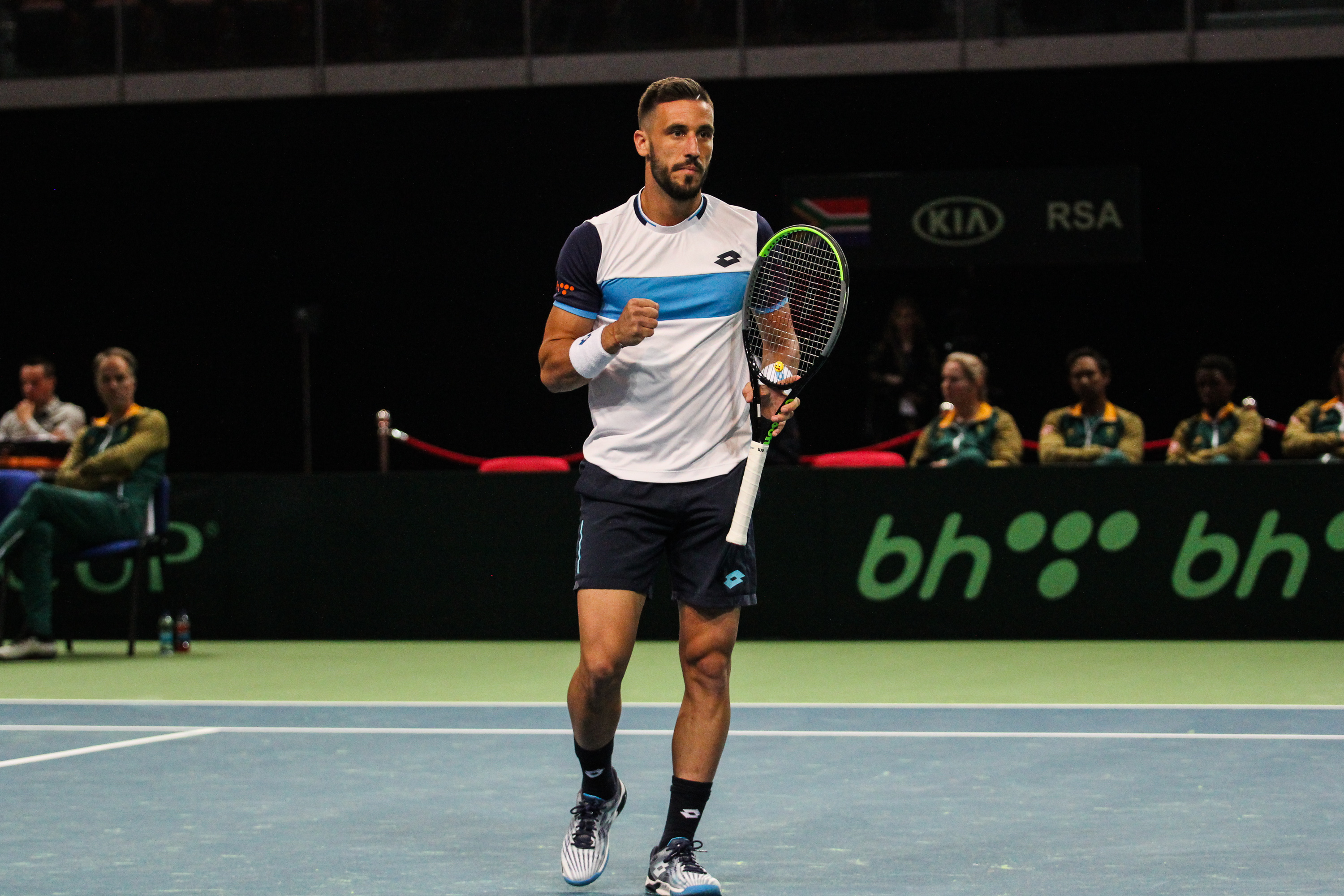 Damir Džumhur v Ruan Roelofse