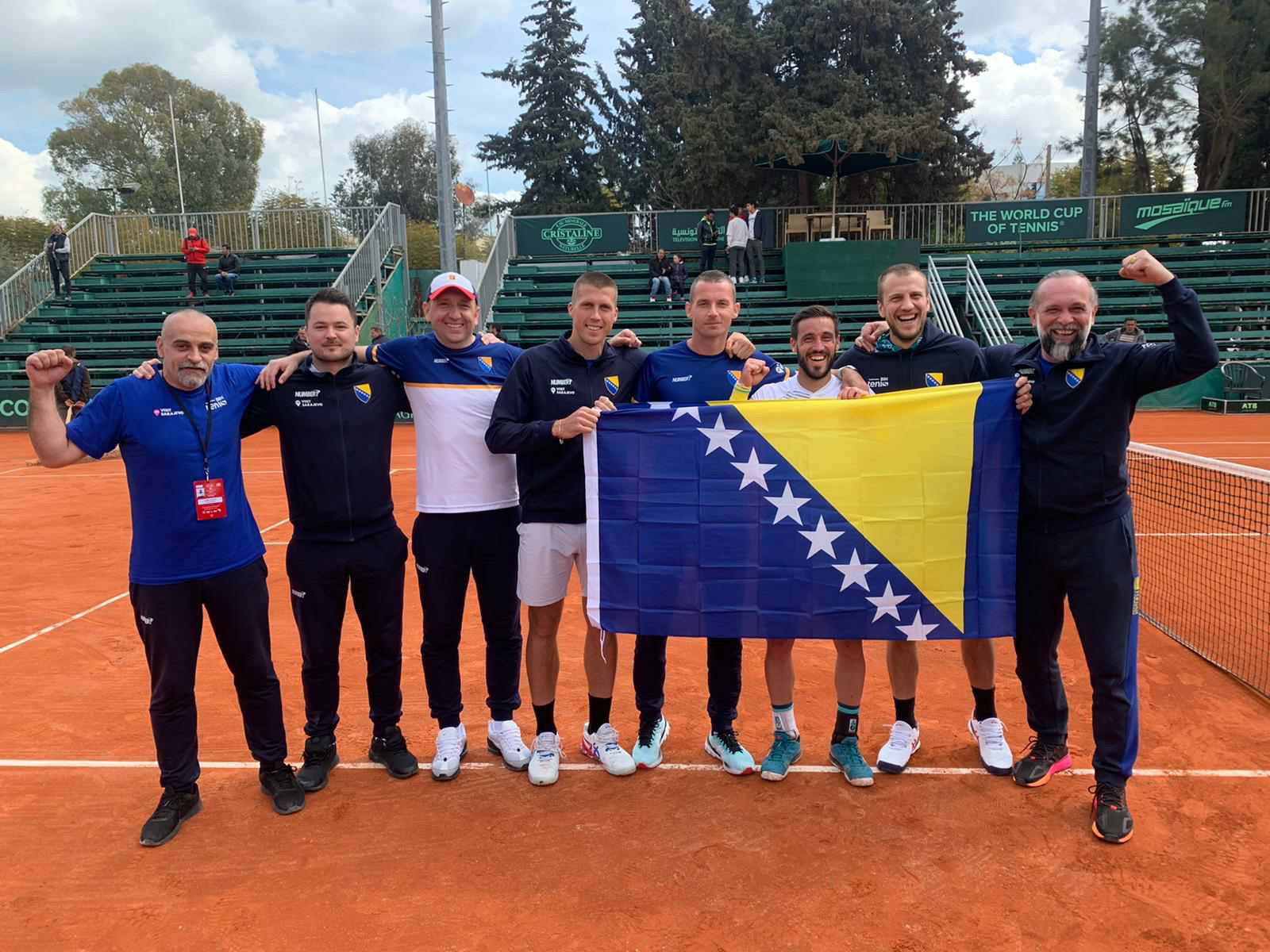 Davis cup BiH vs Tunis