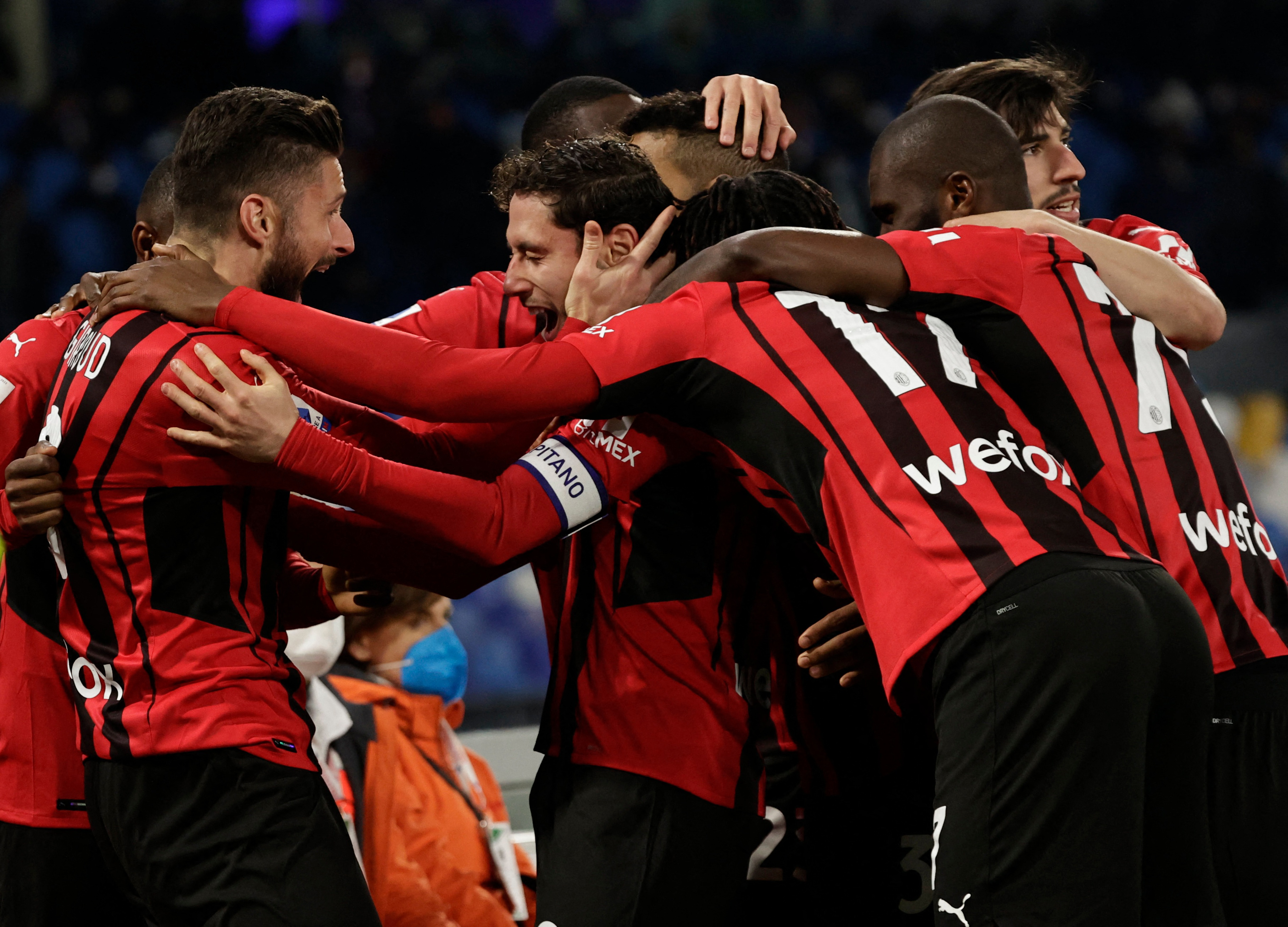 Serie A - Napoli v AC Milan