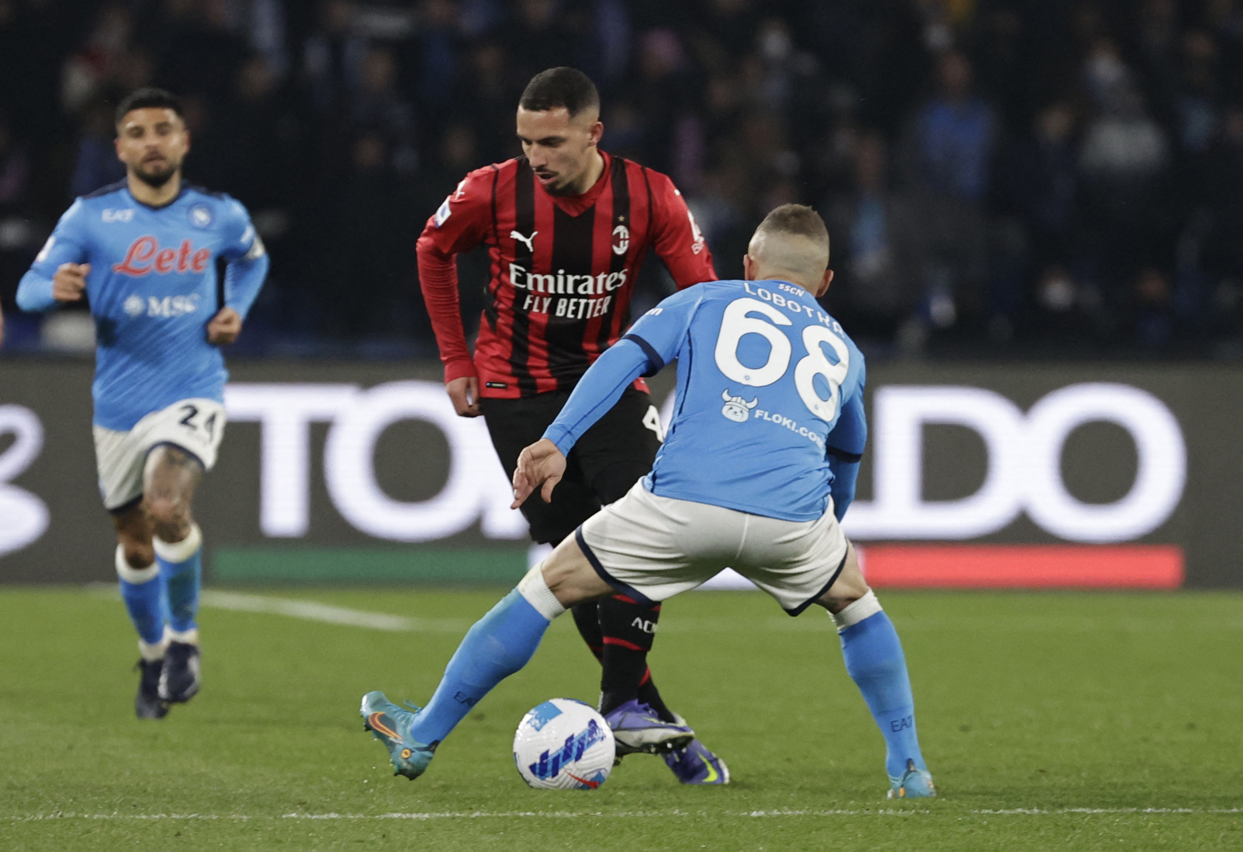 Serie A - Napoli v AC Milan