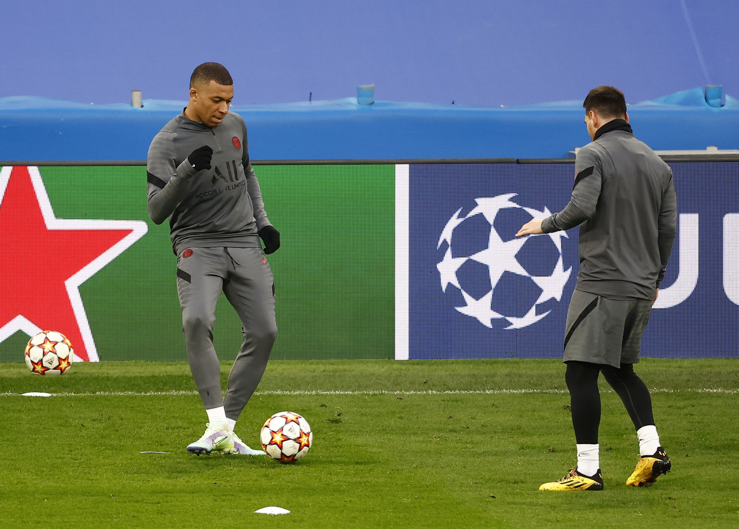 Champions League - Paris St Germain Training &amp; Press Conference