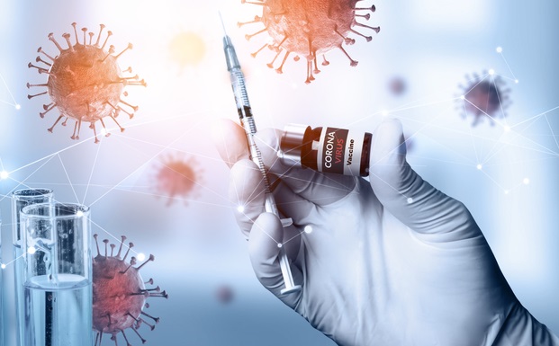 covid korona Vaccine,Treatment,For,Covid,19,Concept.,Doctor,Hold,Medical,Equipment