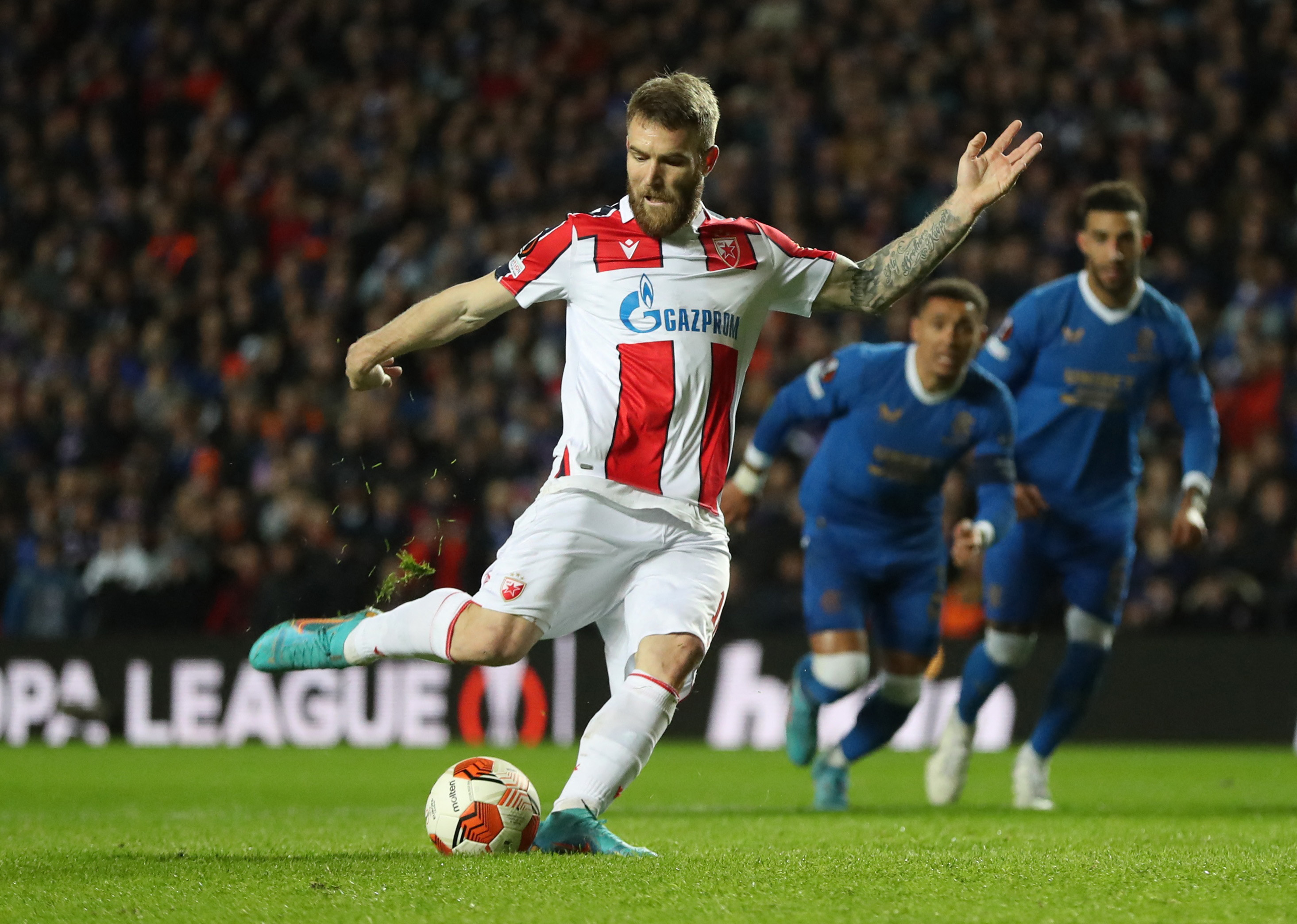Europa League - Round of 16 First Leg - Rangers v Crvena Zvezda