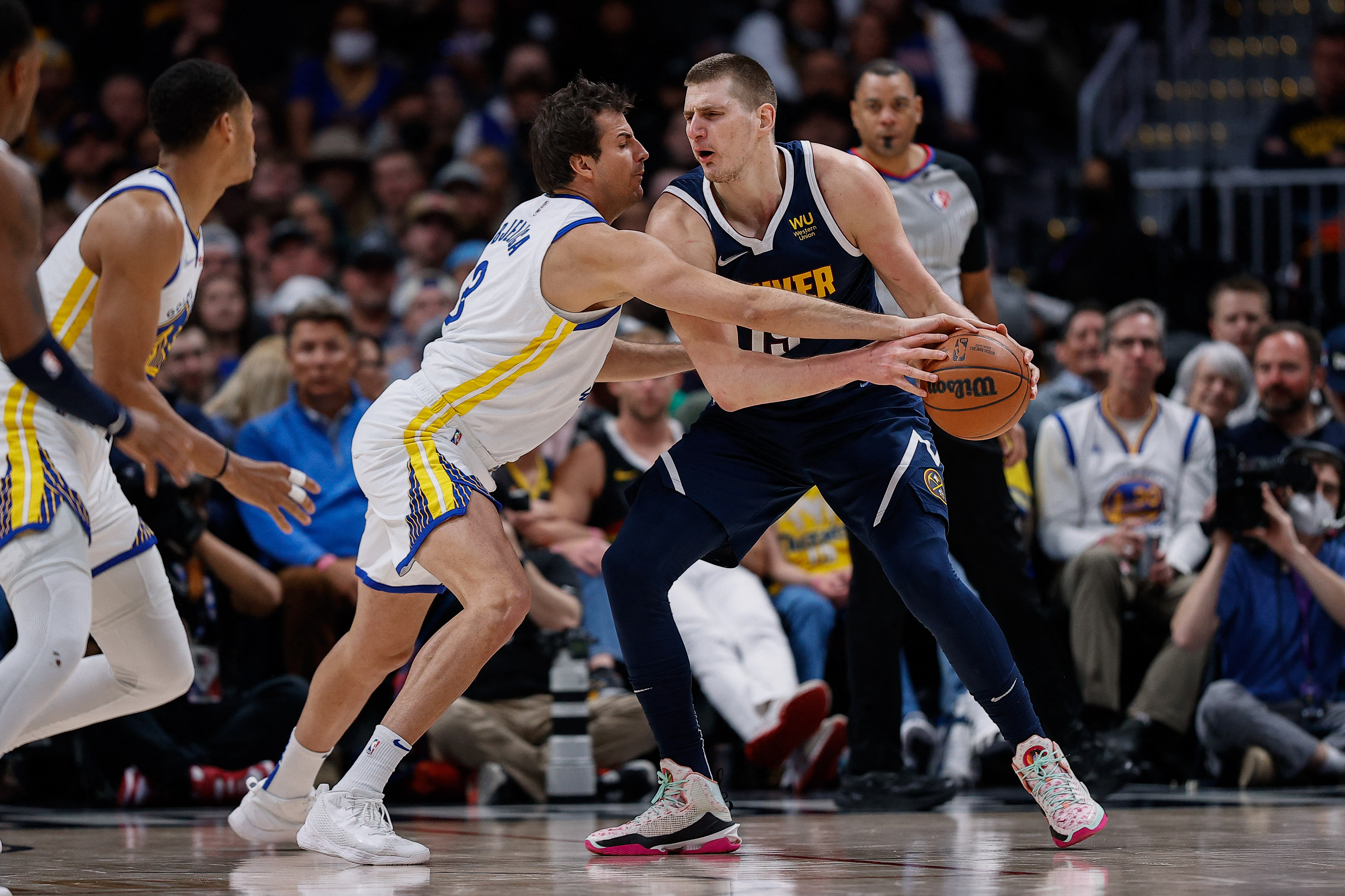 NBA: Golden State Warriors at Denver Nuggets