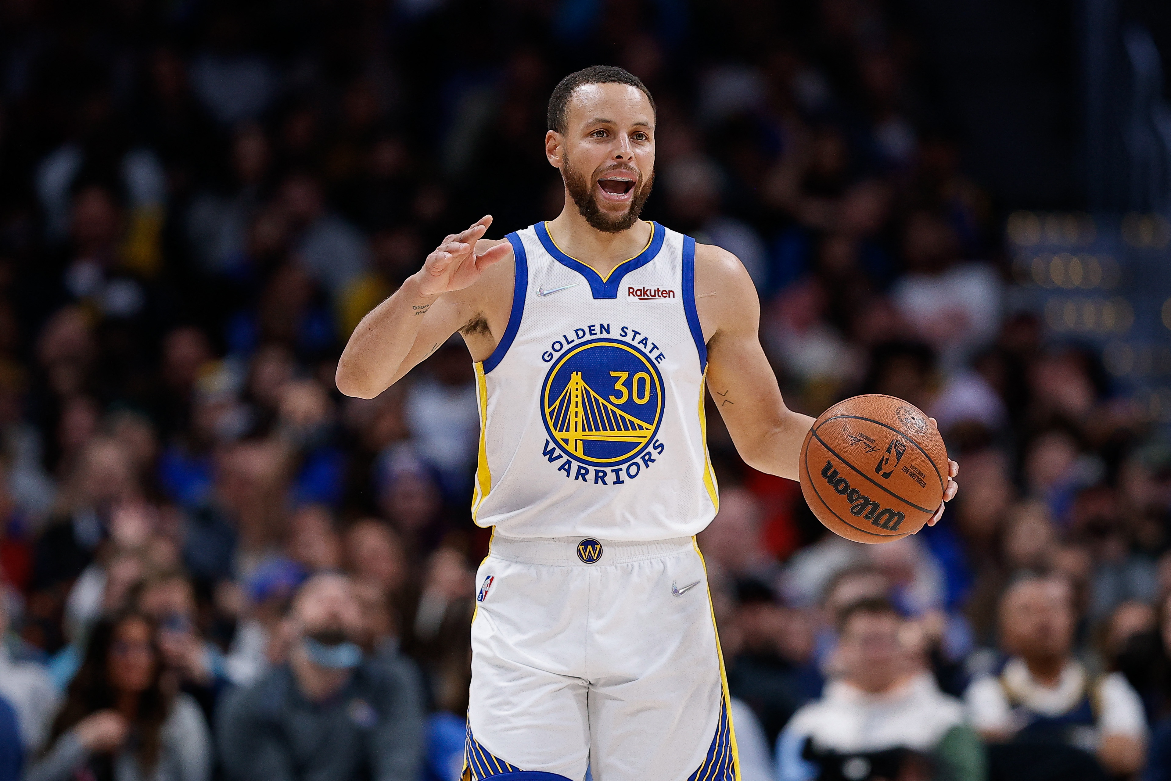 NBA: Golden State Warriors at Denver Nuggets