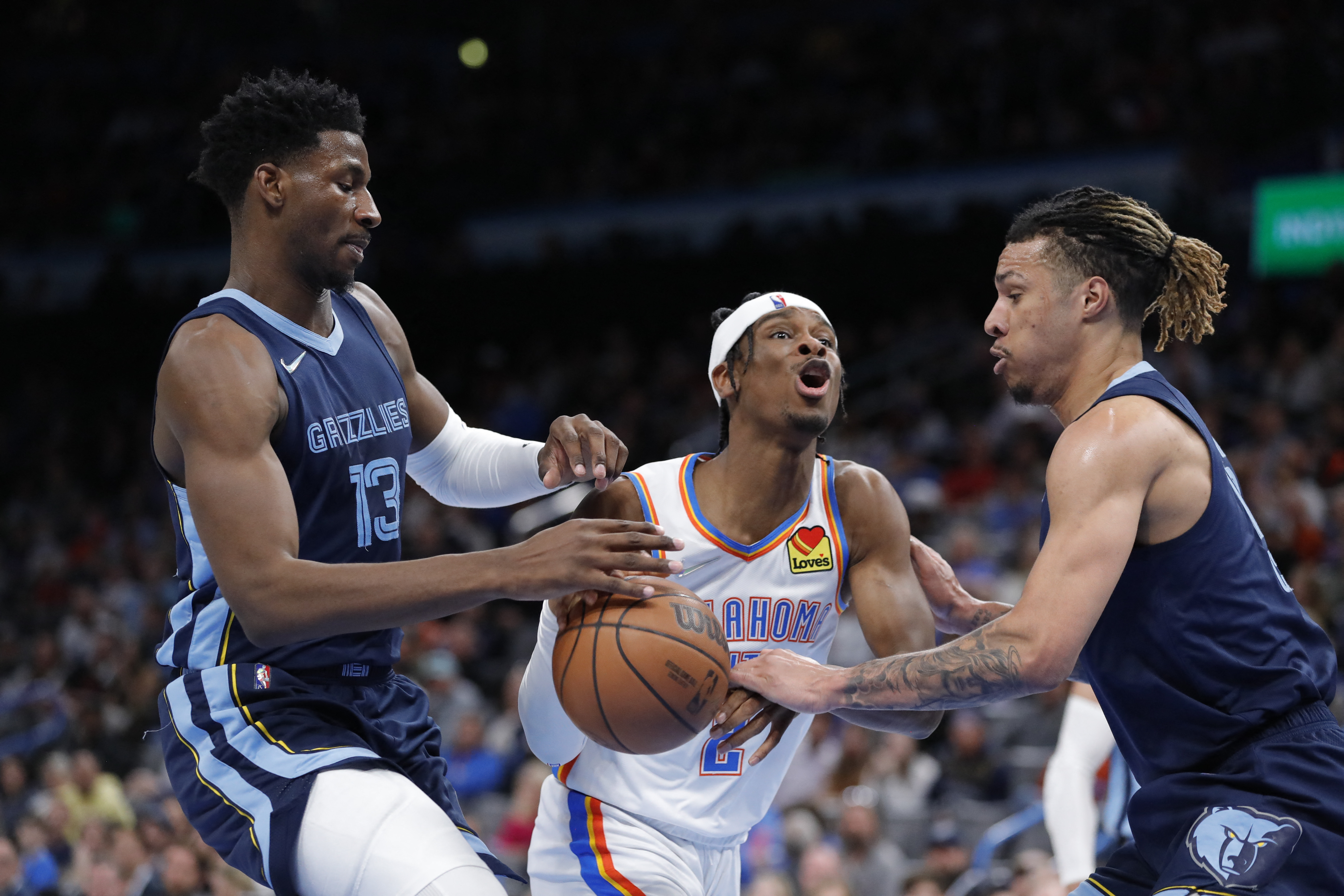 NBA: Memphis Grizzlies at Oklahoma City Thunder