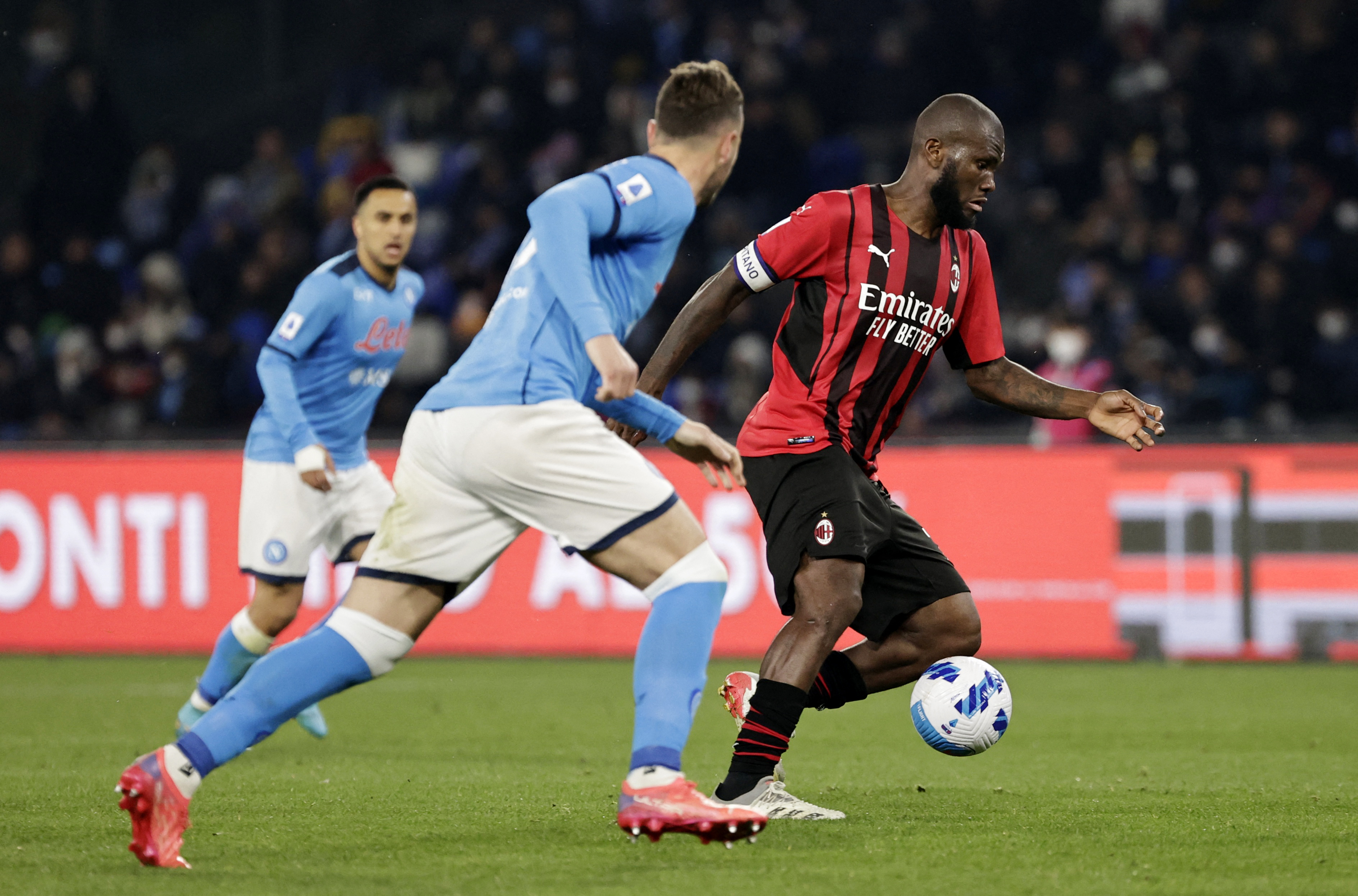 Serie A - Napoli v AC Milan