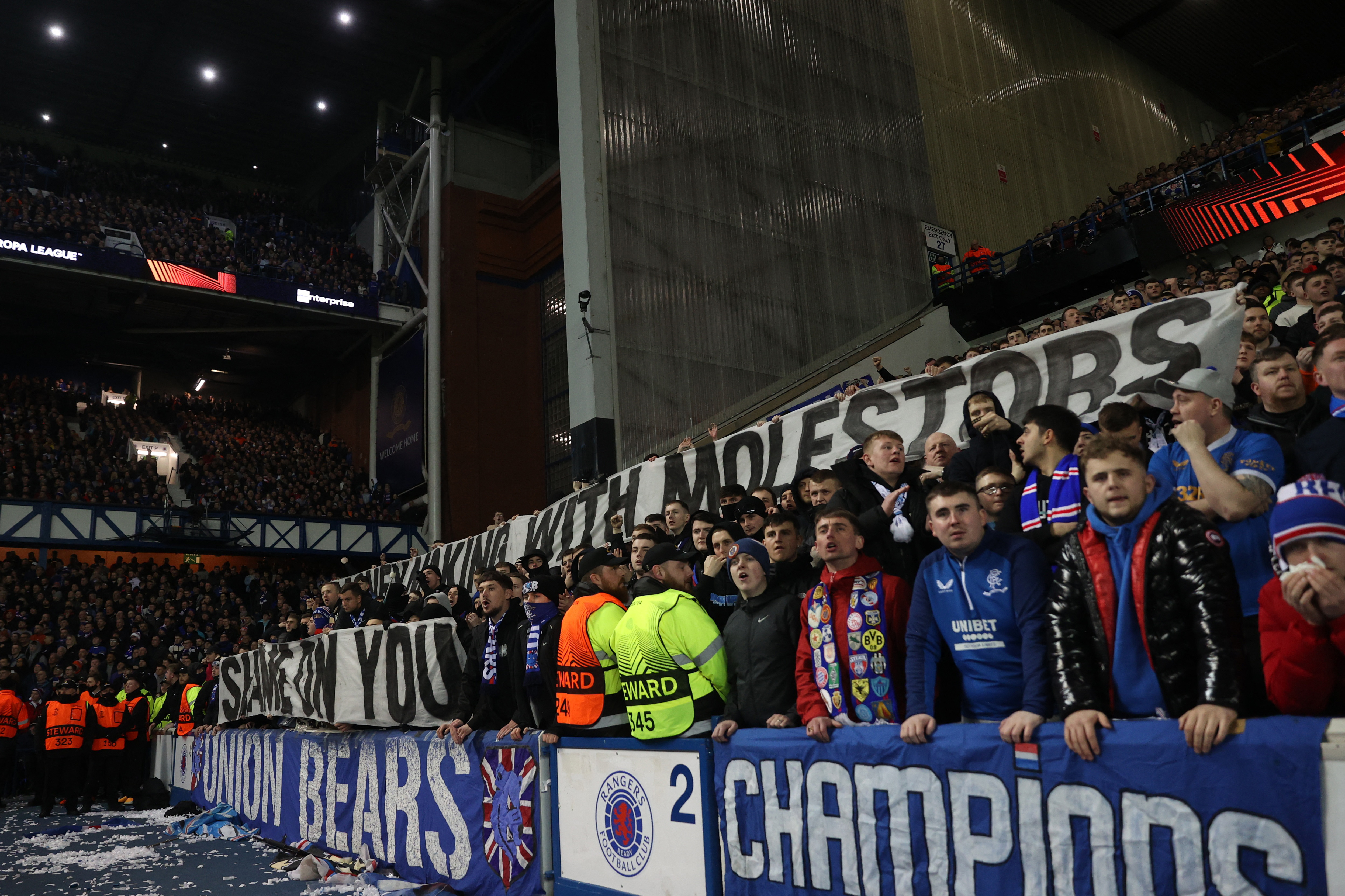 Europa League - Round of 16 First Leg - Rangers v Crvena Zvezda