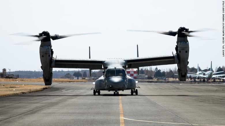 americki avion nato MV-22B Osprey
