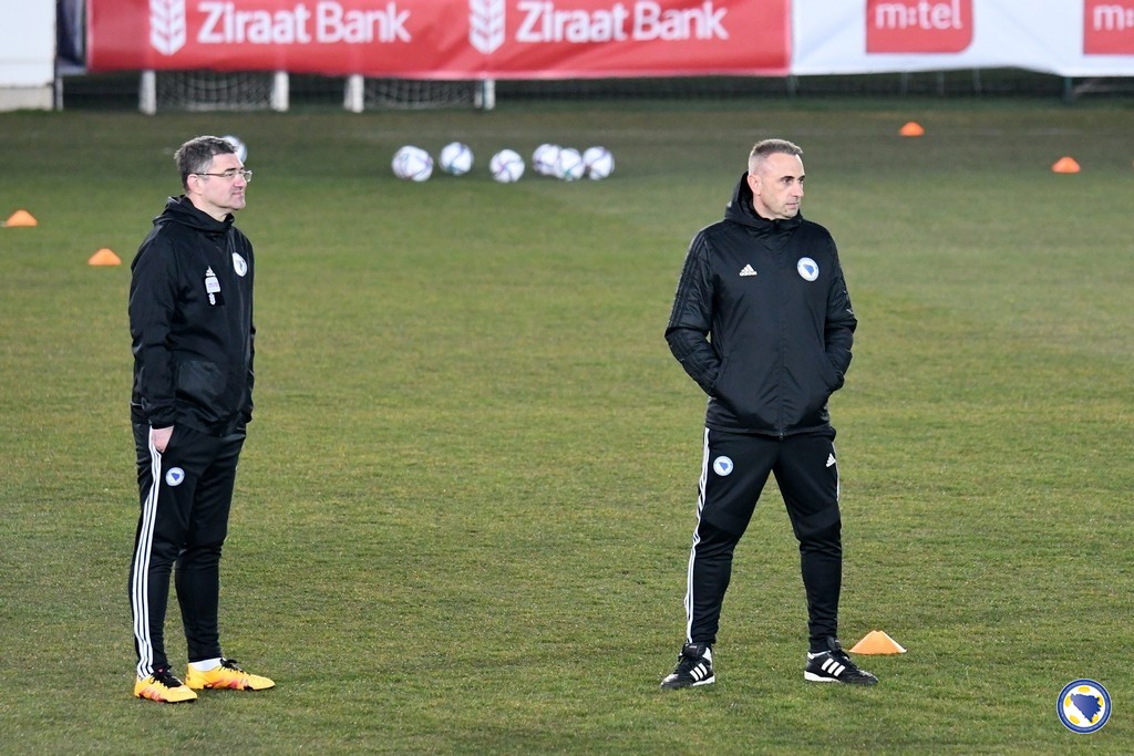 Fudbaleri BiH obavili prvi trening pred duele s Gruzijom i Luksemburgom