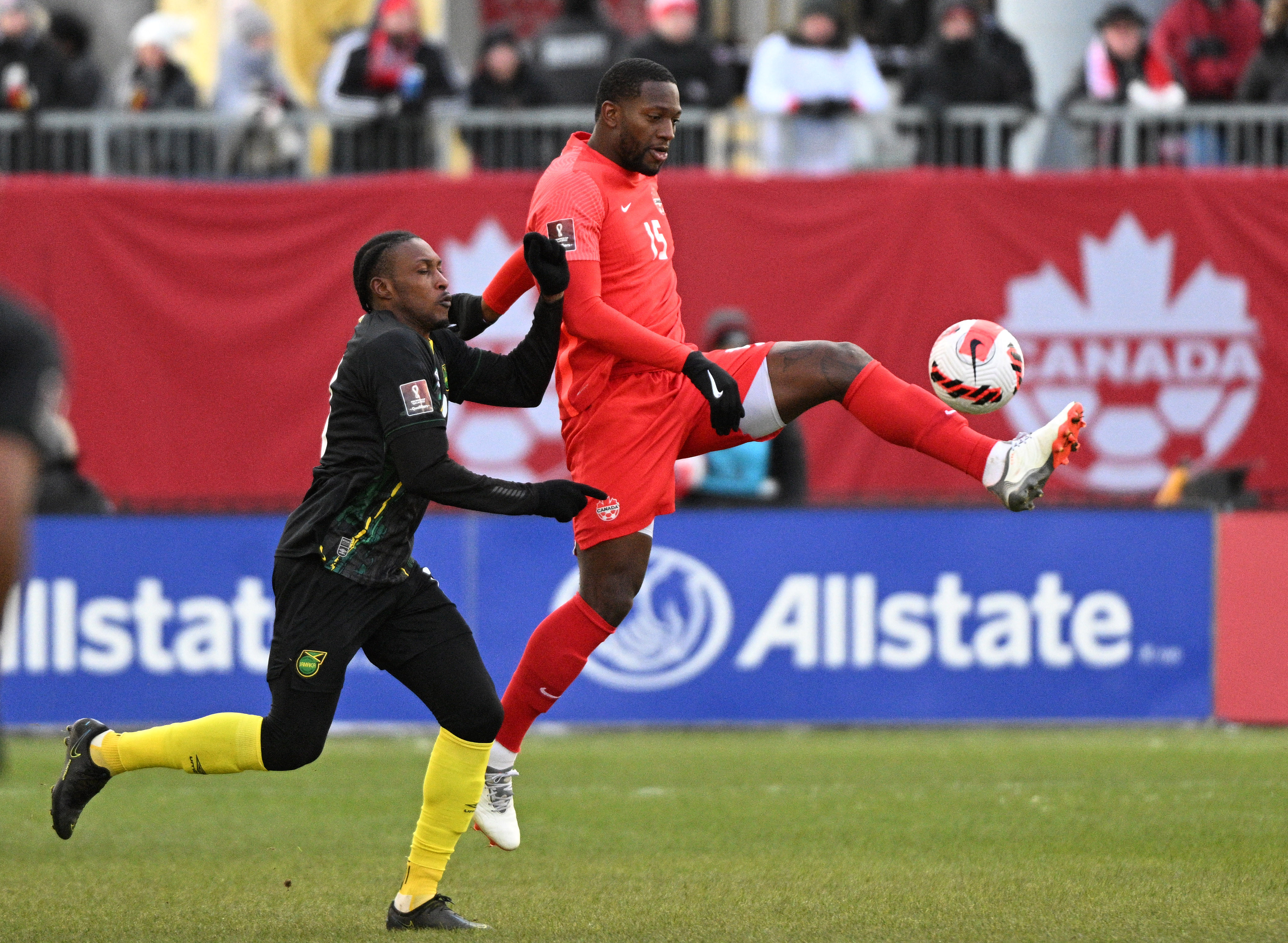 Soccer: FIFA World Cup Qualifier-Jamaica at Candada