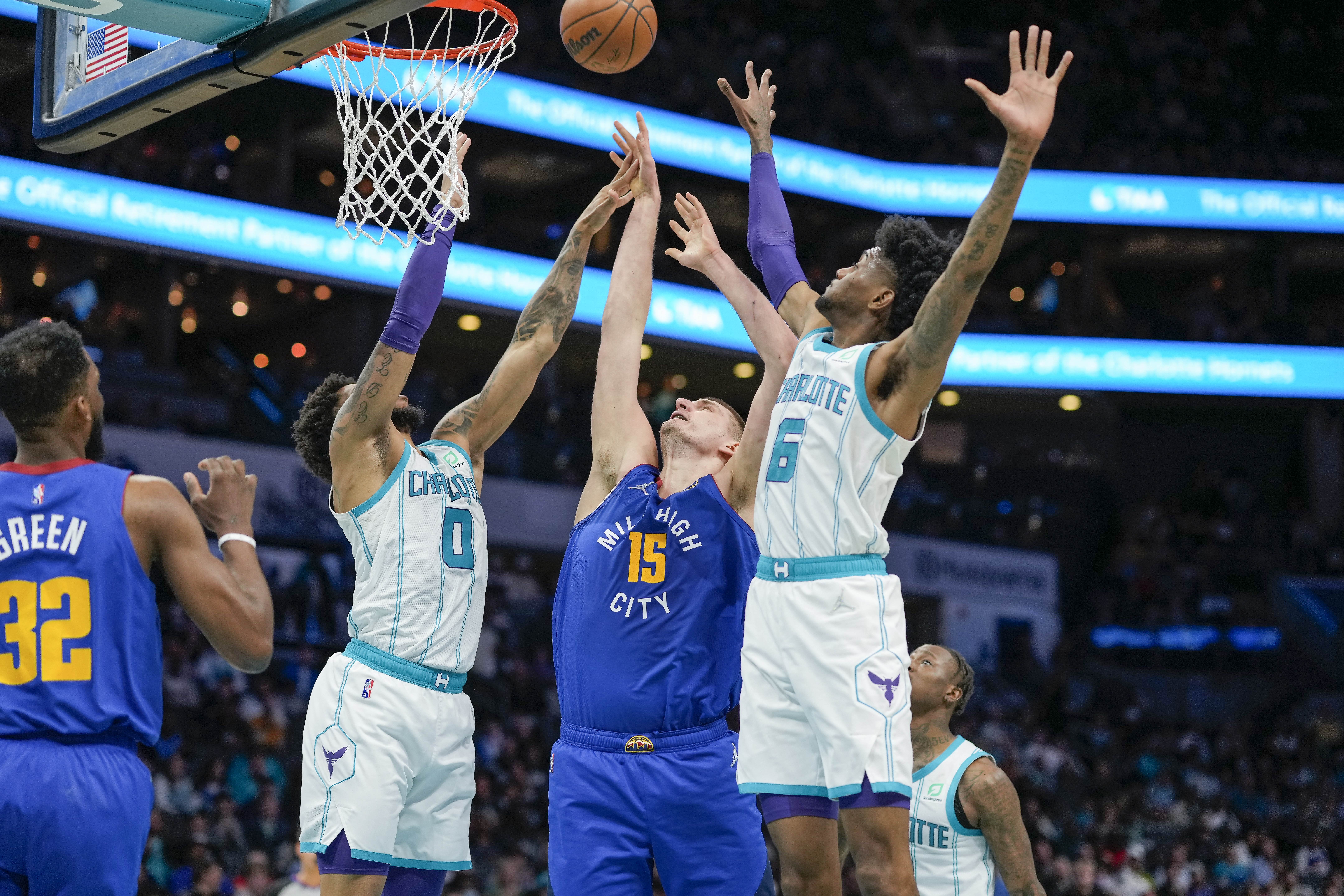 NBA: Denver Nuggets at Charlotte Hornets