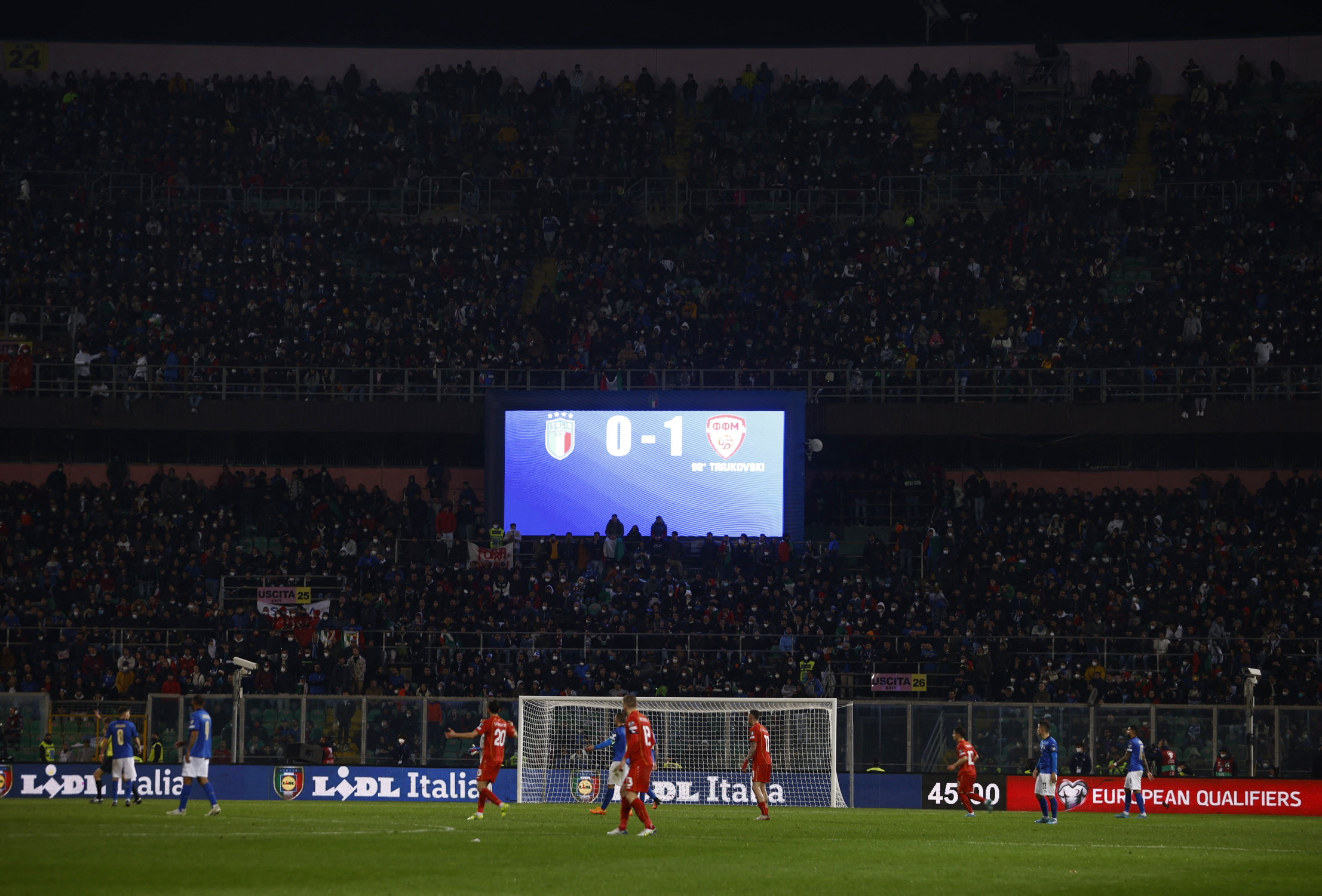 World Cup - UEFA Qualifiers - Play-Off Semi Final - Italy v North Macedonia
