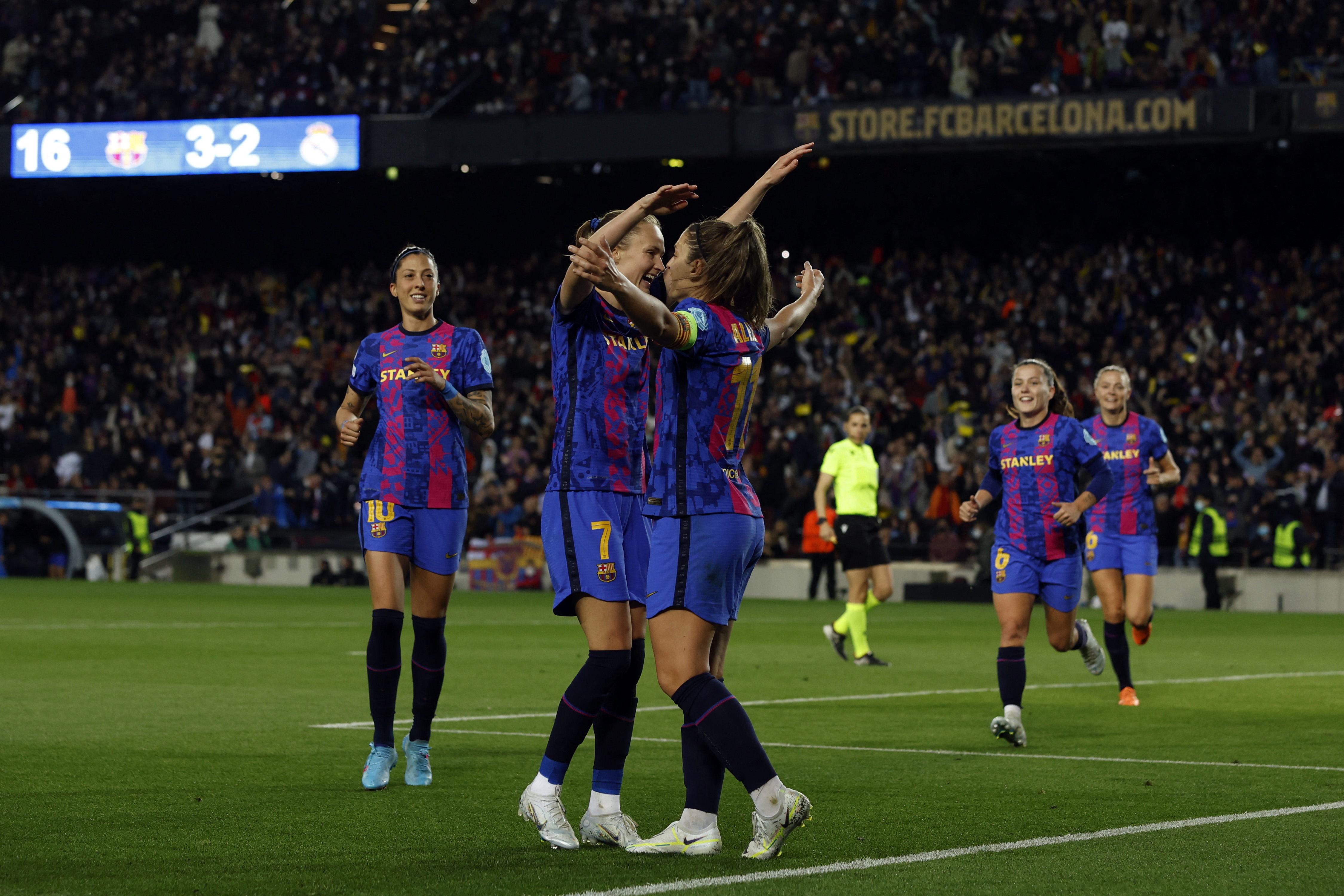 Women's Champions League - Quarter Final - Second Leg - FC Barcelona v Real Madrid