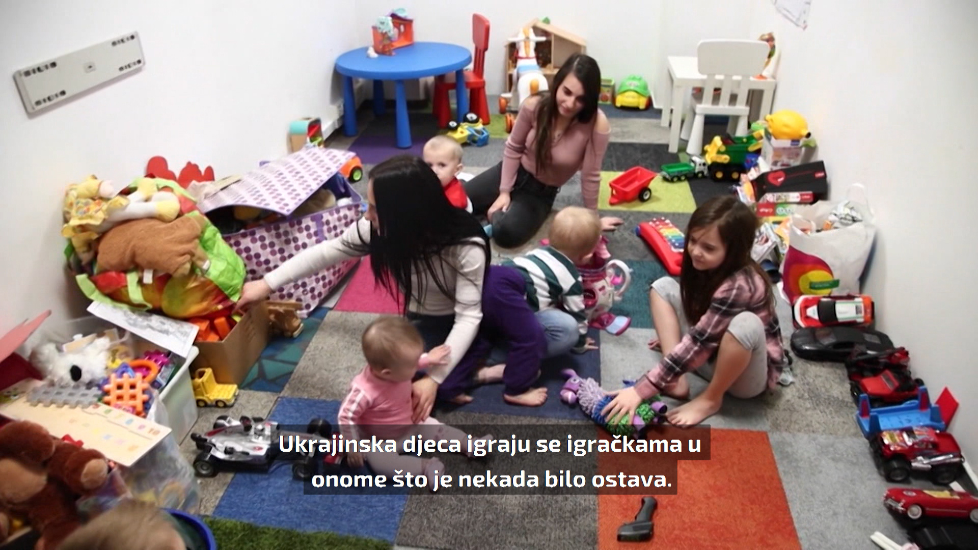 ukrajina djeca u varsavi