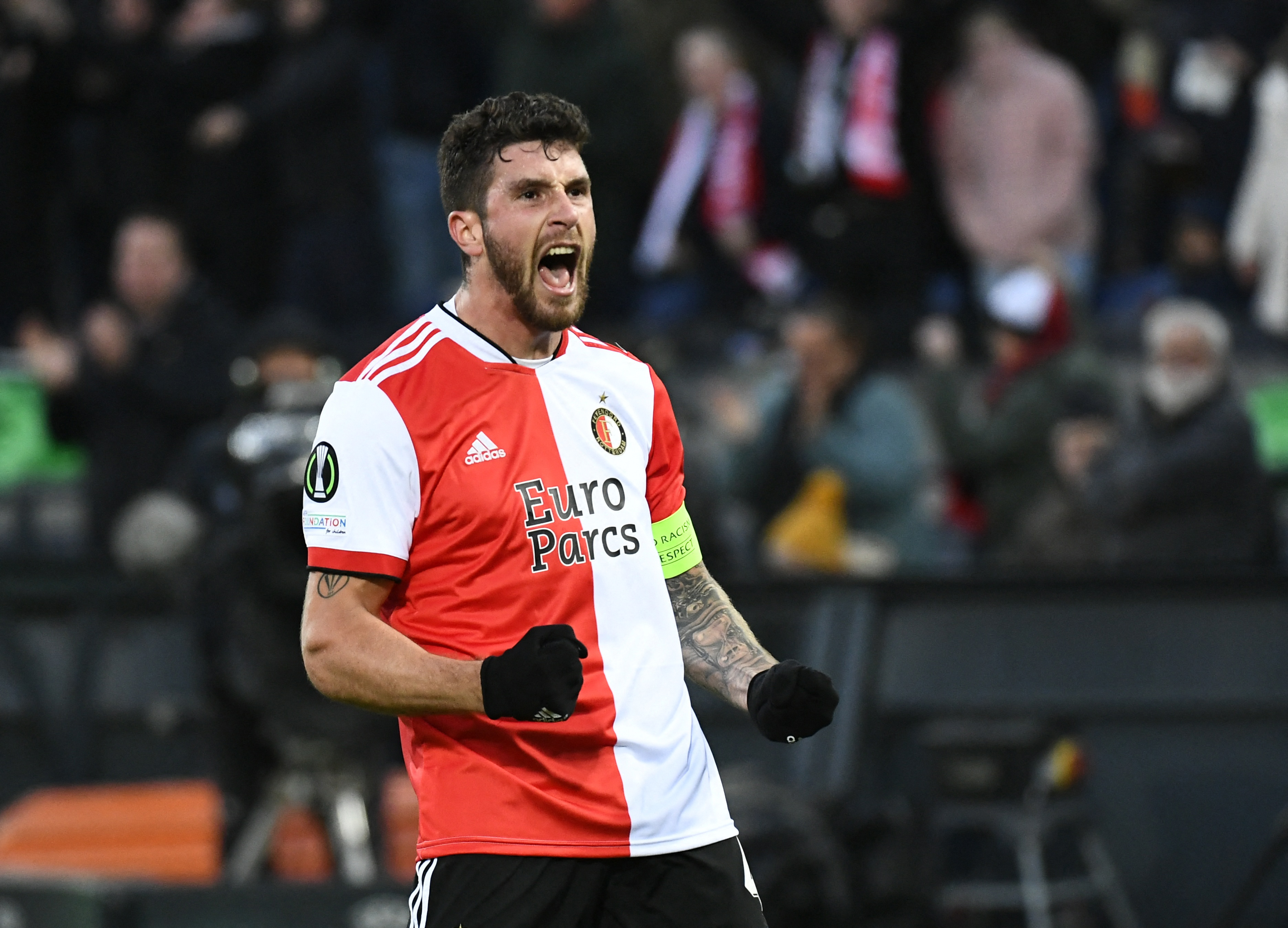 Europa Conference League - Quarter Final - First Leg - Feyenoord v Slavia Prague