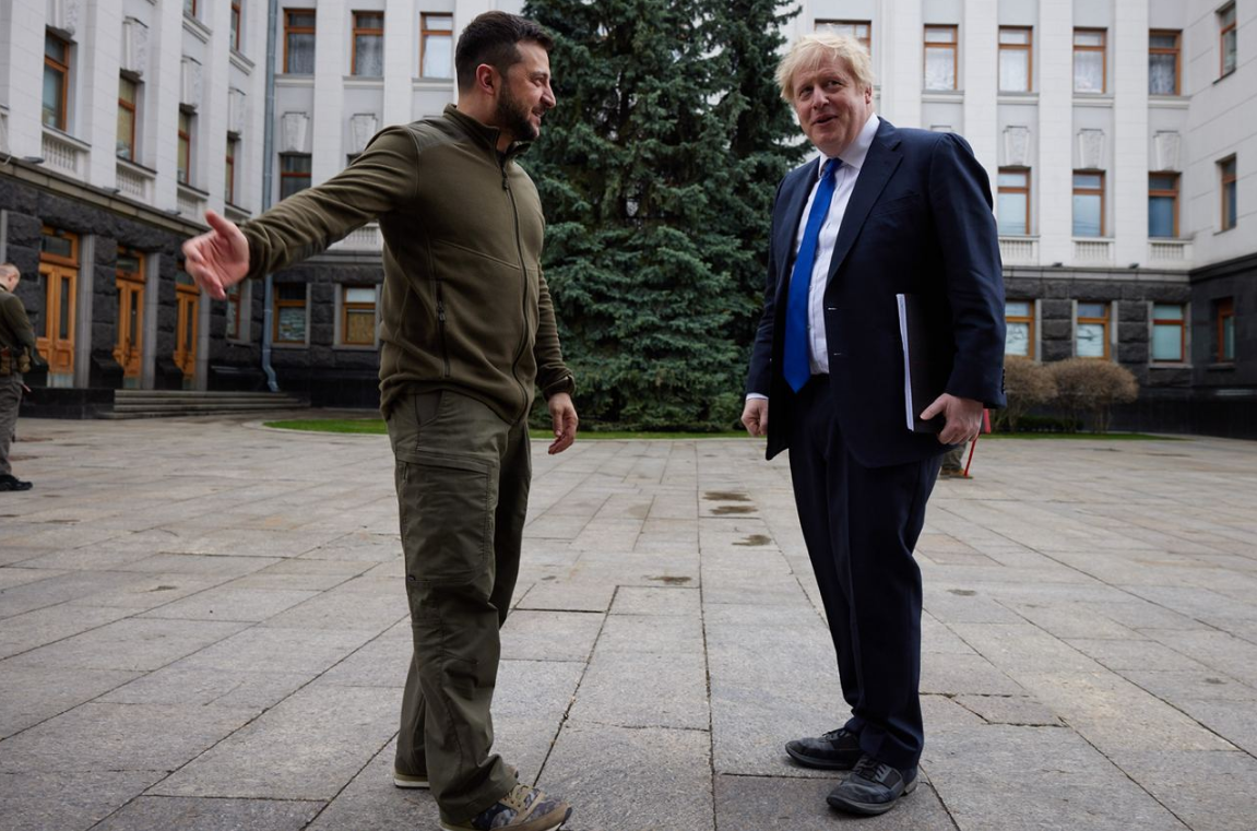ZELENSKI I JOHNSON