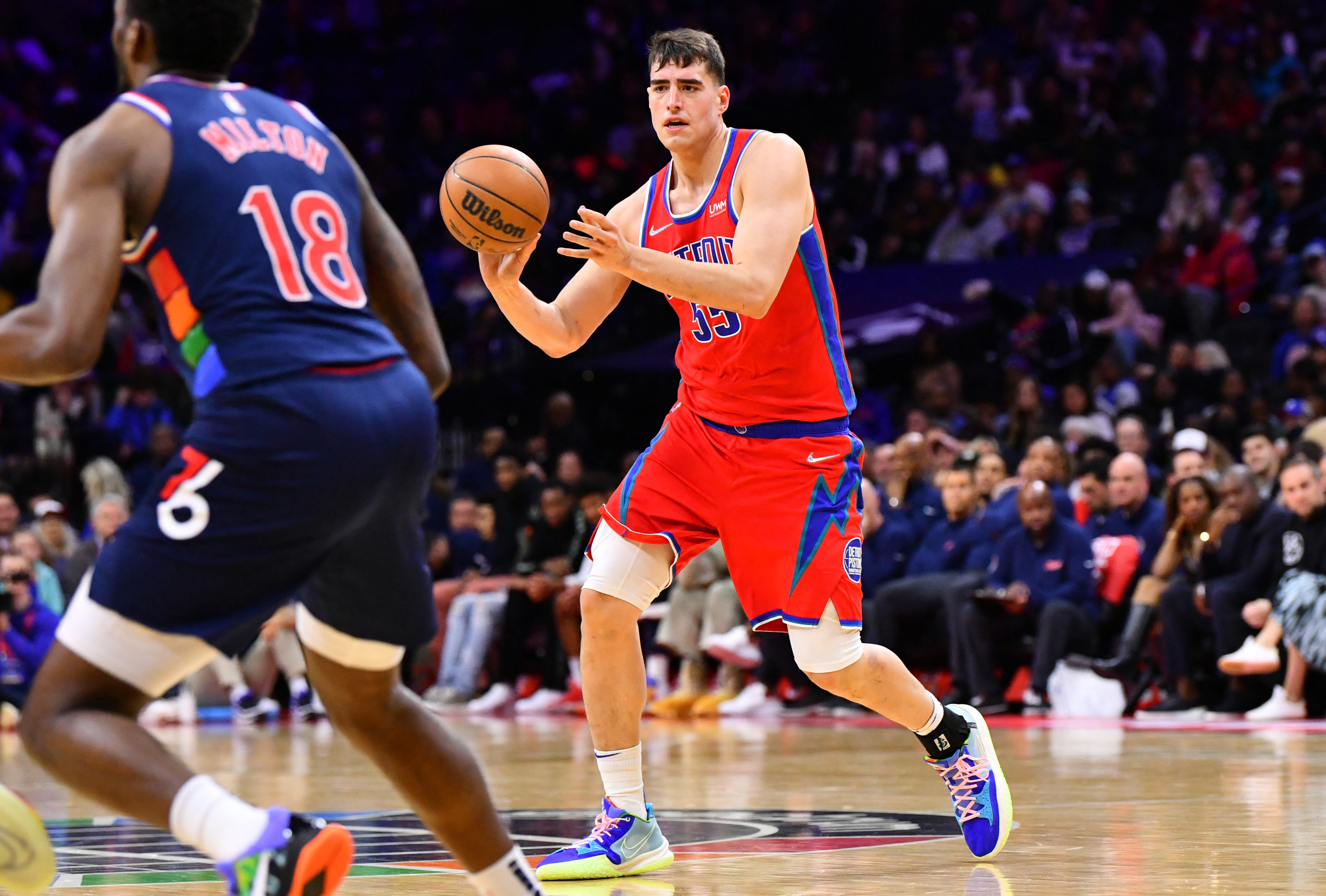 NBA: Detroit Pistons at Philadelphia 76ers