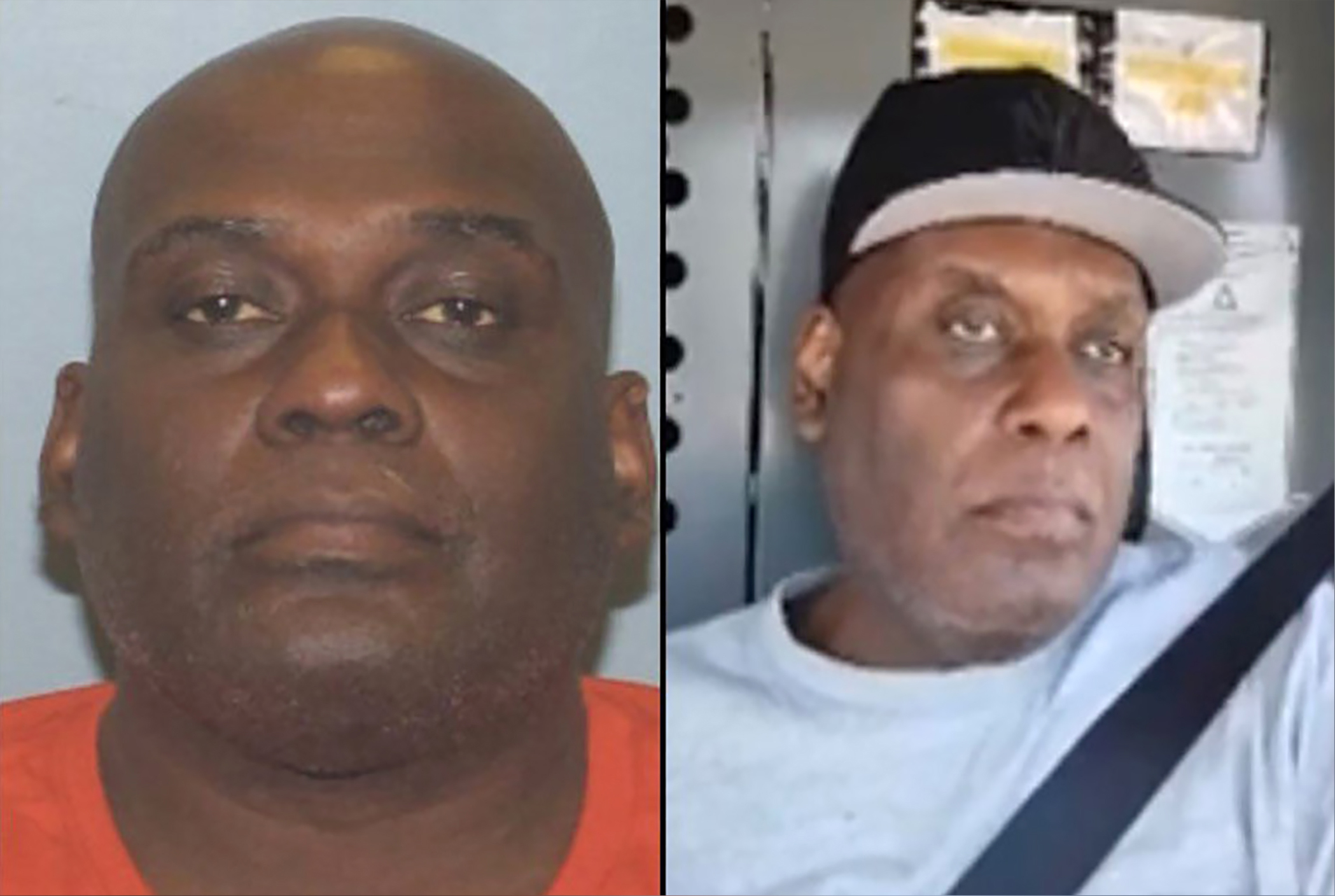 Frank James is seen in these photos shared by the NYPD. (NYPD)