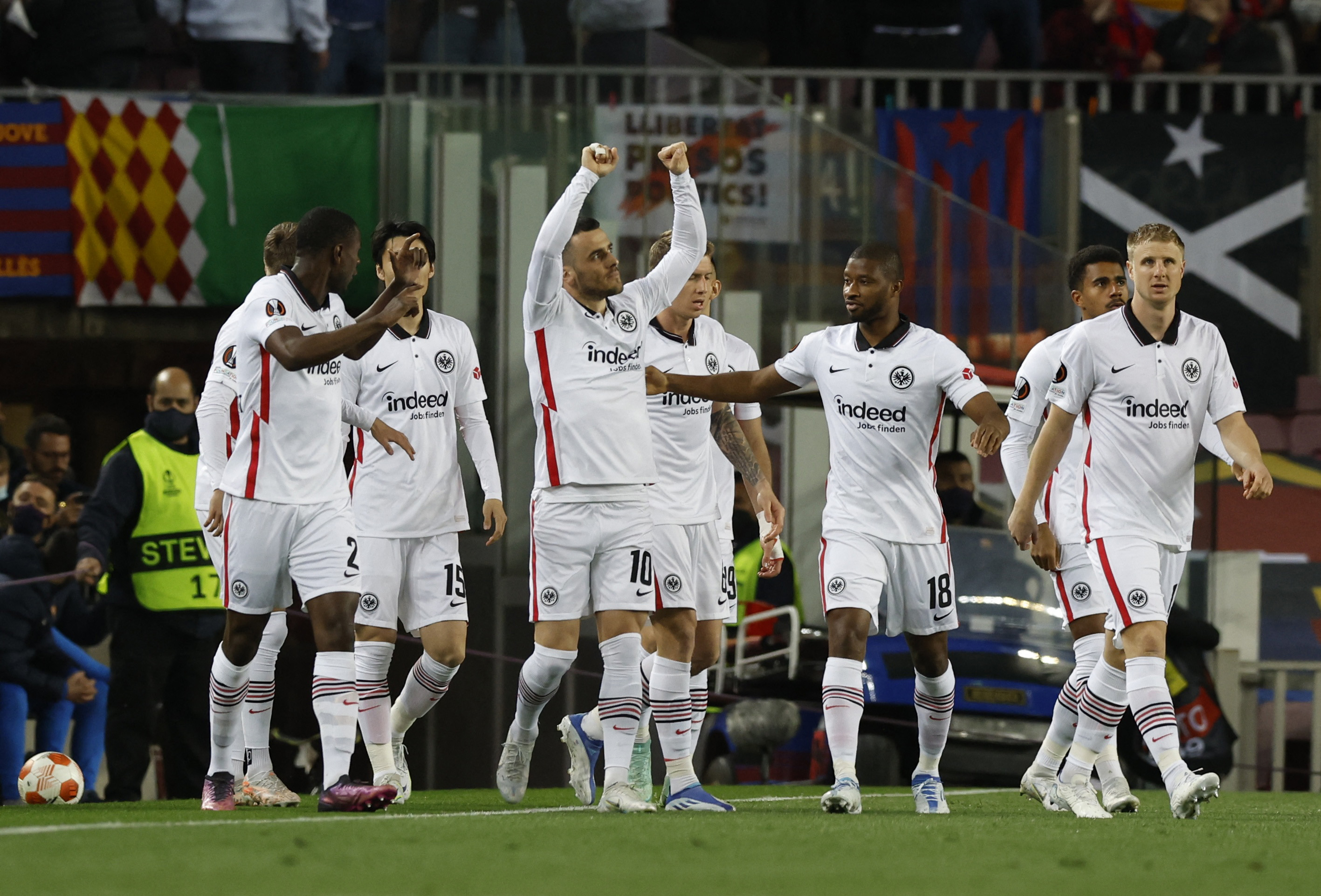 Europa League - Quarter Final - Second Leg - FC Barcelona v Eintracht Frankfurt