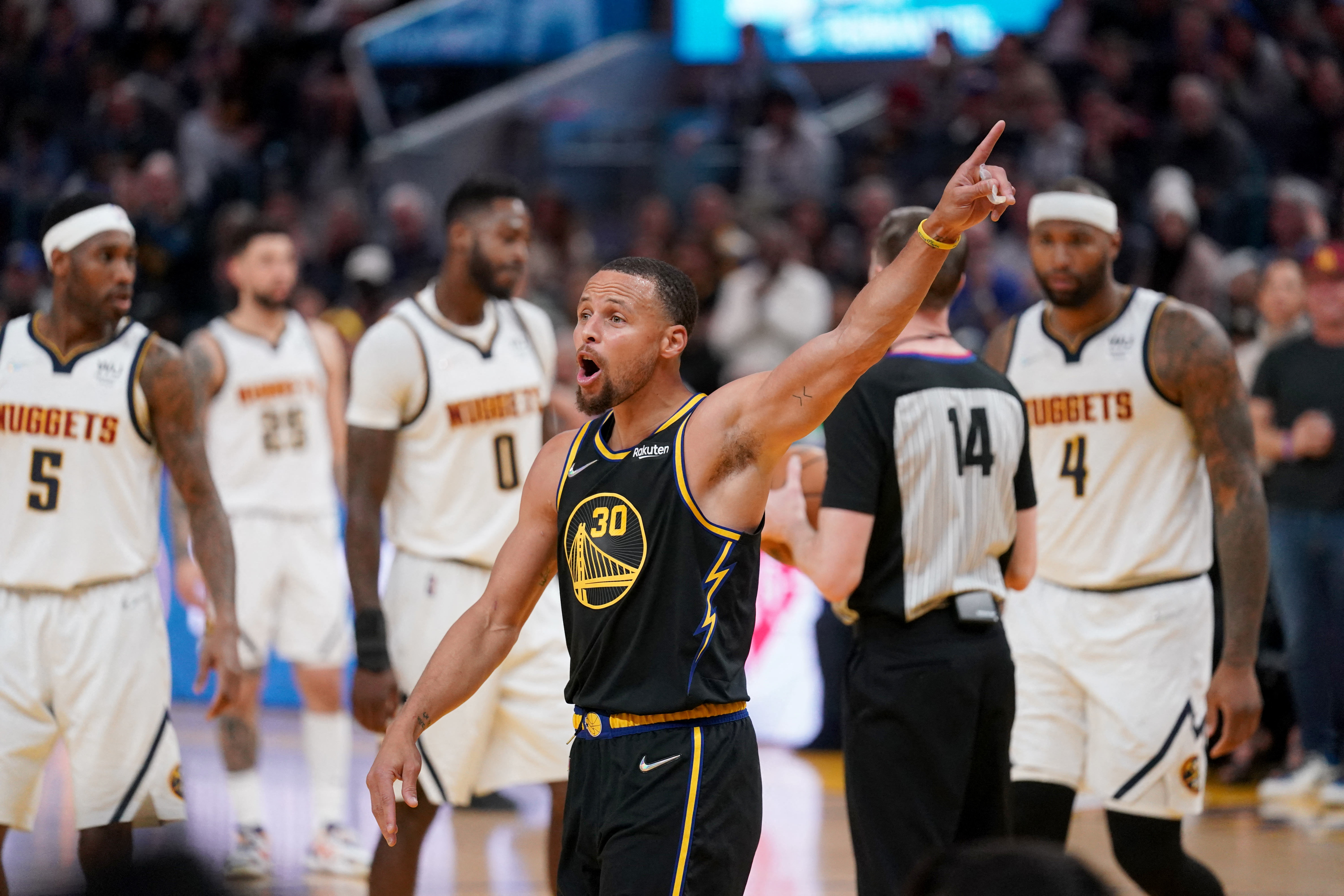 NBA: Playoffs-Denver Nuggets at Golden State Warriors