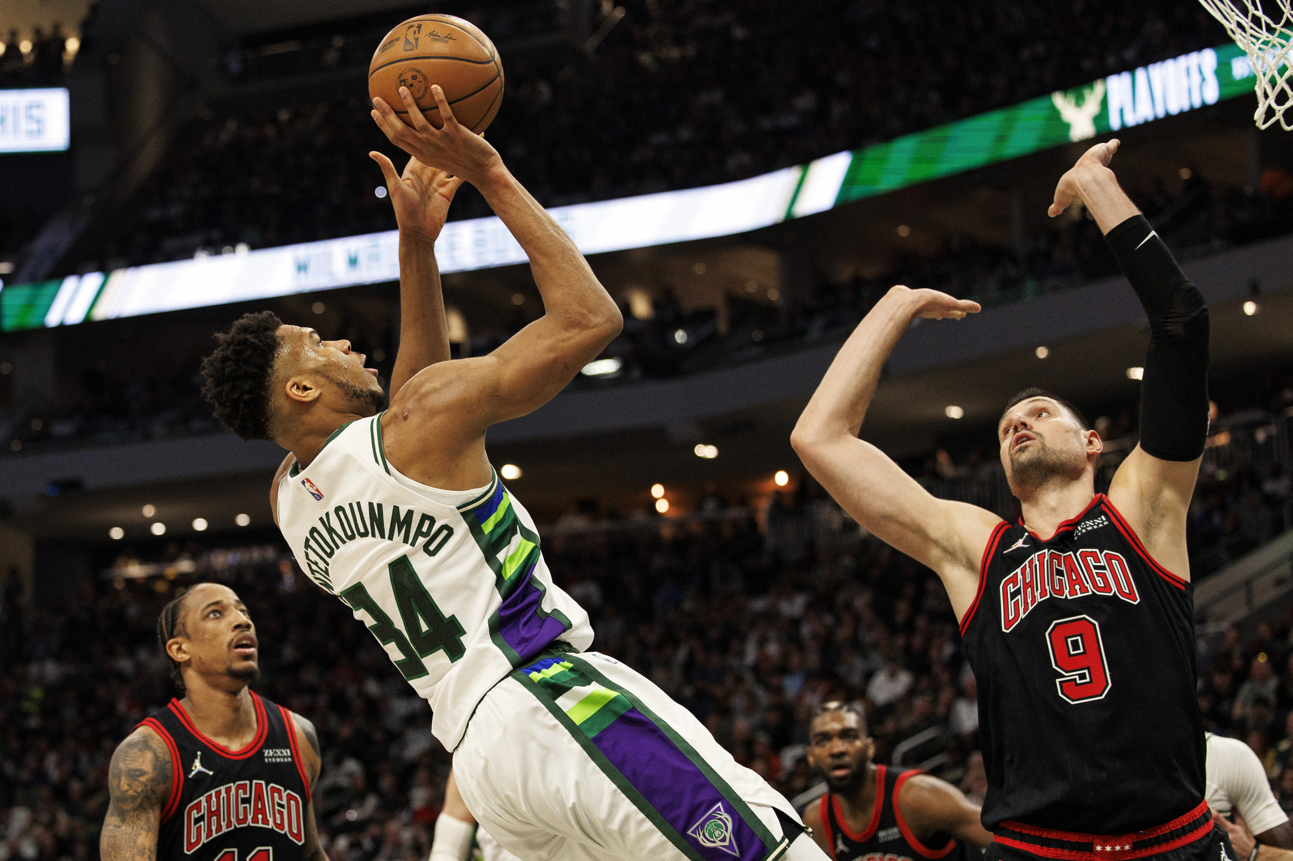 NBA: Playoffs-Chicago Bulls at Milwaukee Bucks