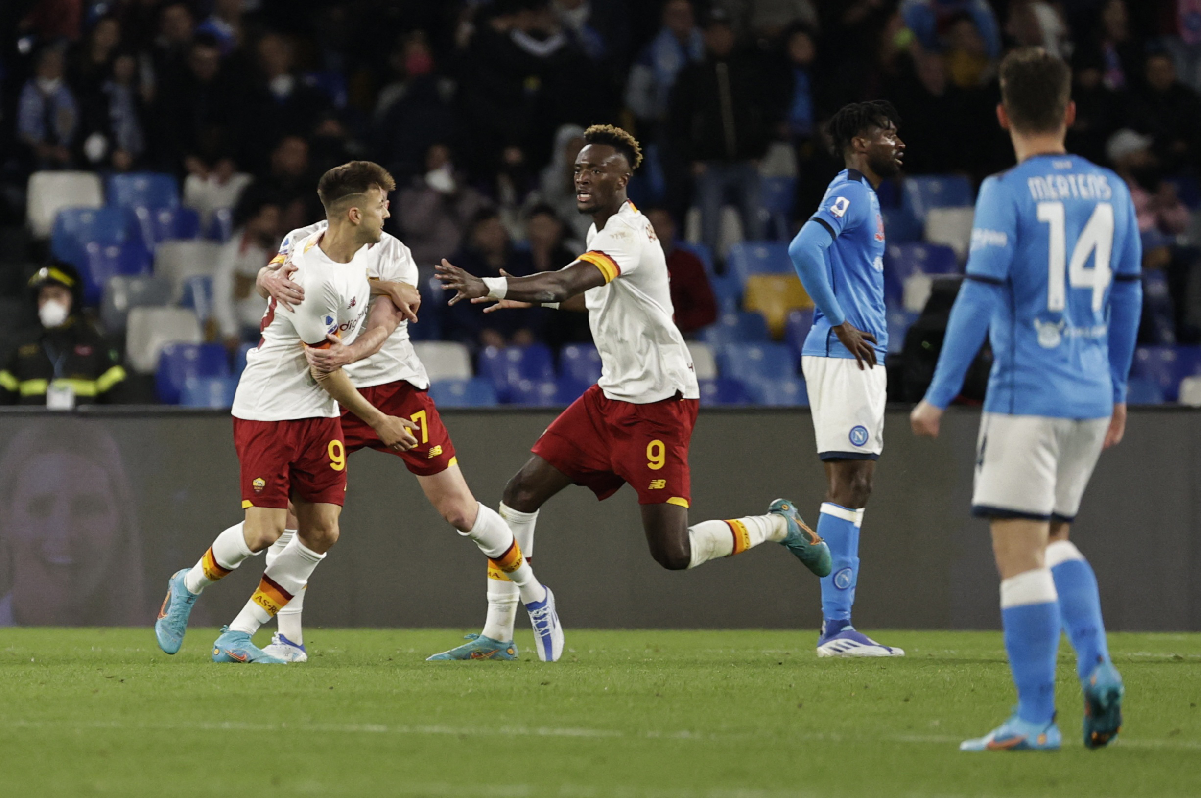 Serie A - Napoli v AS Roma
