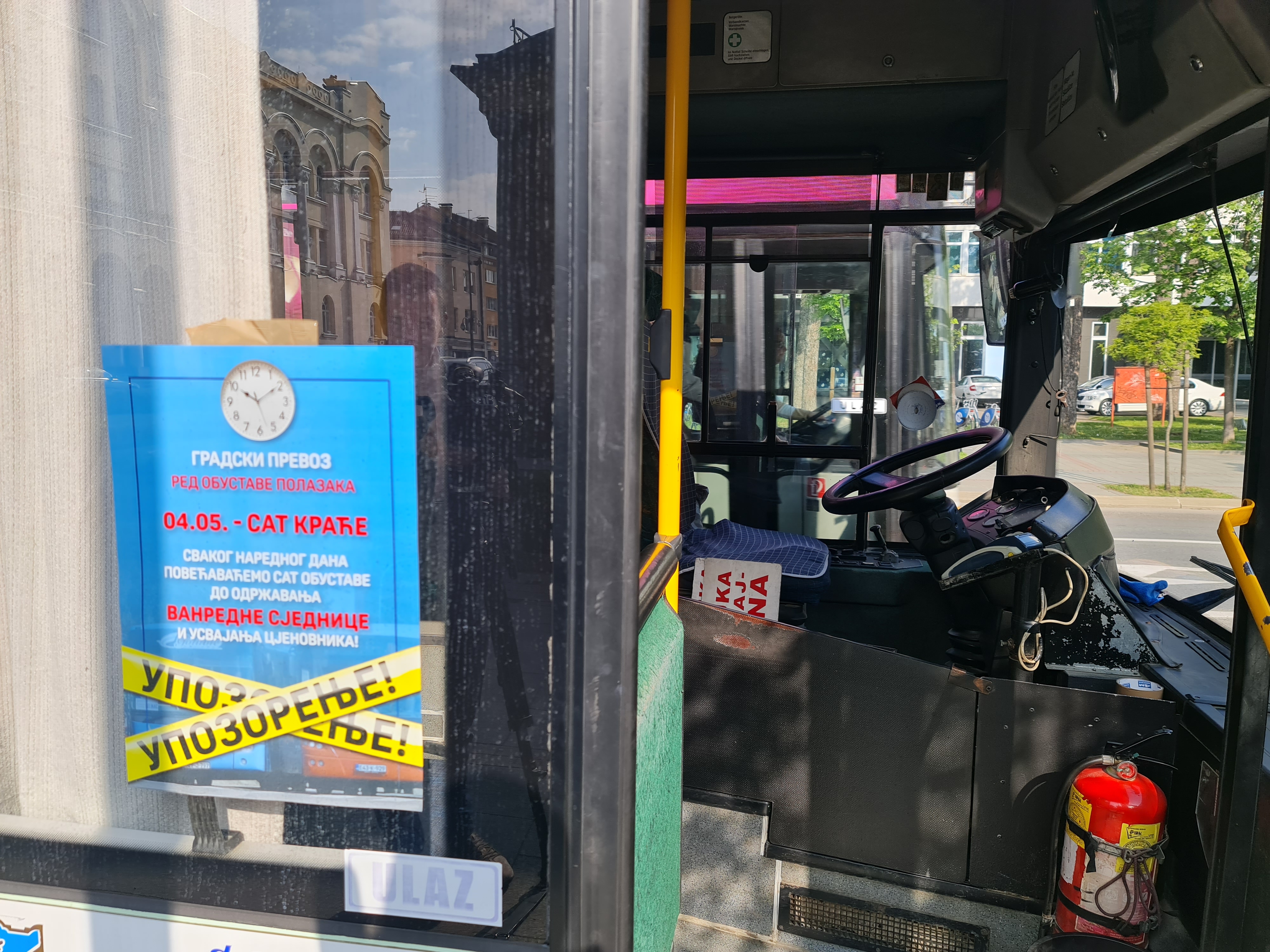 protest prevoznici BL